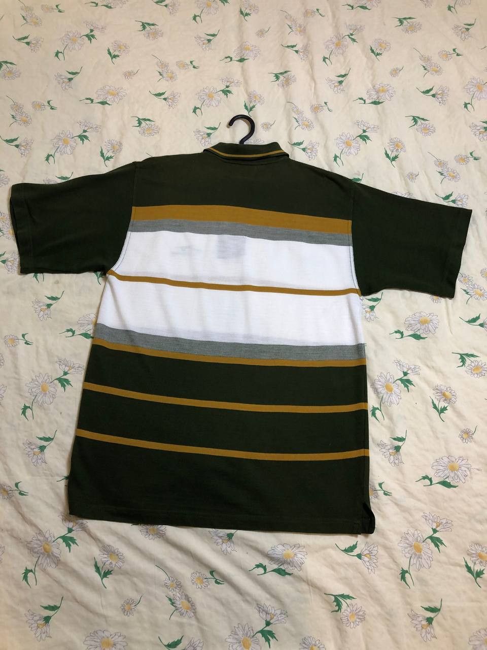 Burberry Thomas Burberry Shirt Multicolor Striped Embroidered POLO Size US L / EU 52-54 / 3 - 11 Thumbnail