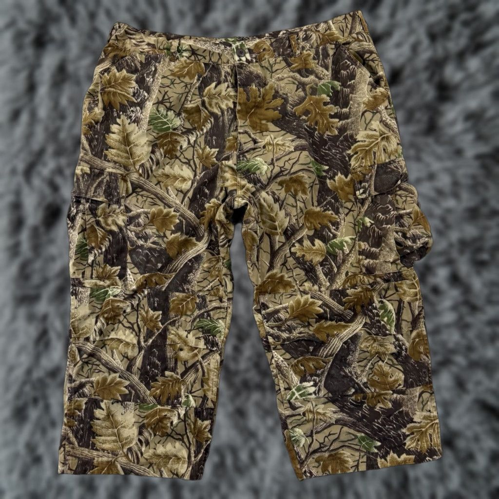 Vintage VINTAGE Master Sportsman Pants Mens 40x25 Camouflage 90s Foliage Hunting Capri Size US 40 / EU 56 - 1 Thumbnail