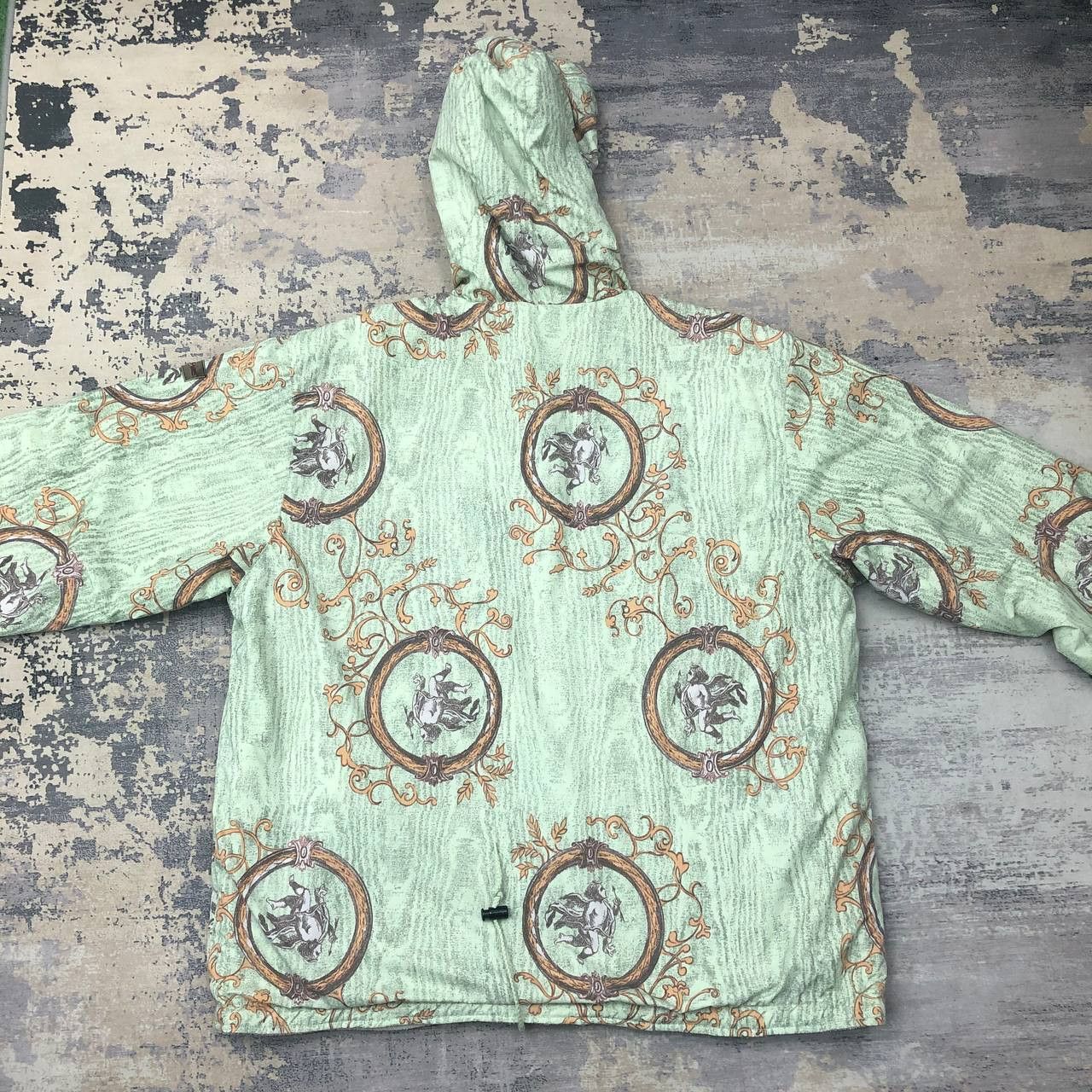 Japanese Brand Y661 SUNSHINE REVERSIBLE PULLOVER FLEECE JACKETS Size US XL / EU 56 / 4 - 2 Thumbnail