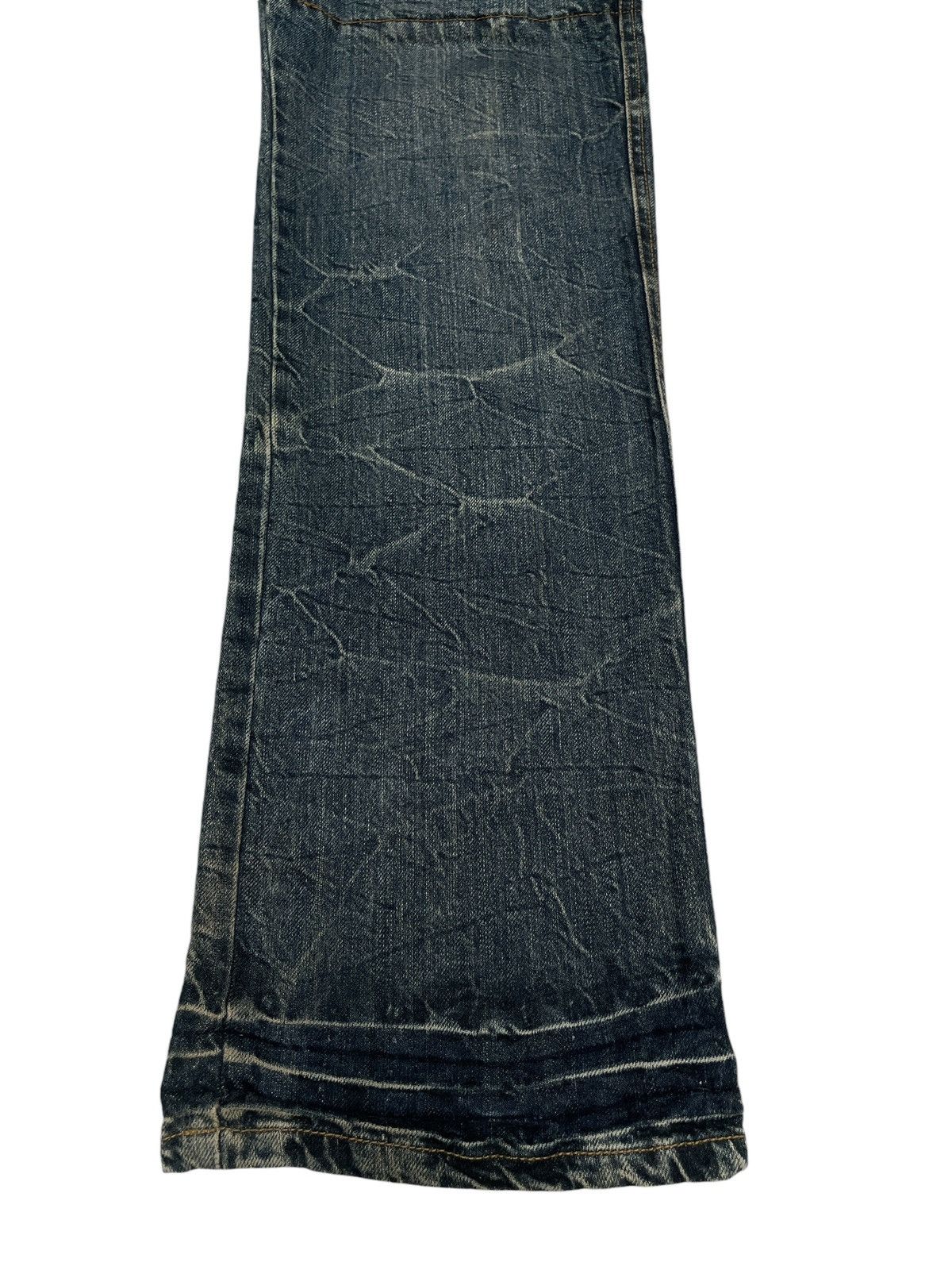 If Six Was Nine Very Rare Vintage Japanese Brand Rain Tactical Jeans 2000s Size US 31 - 5 Thumbnail