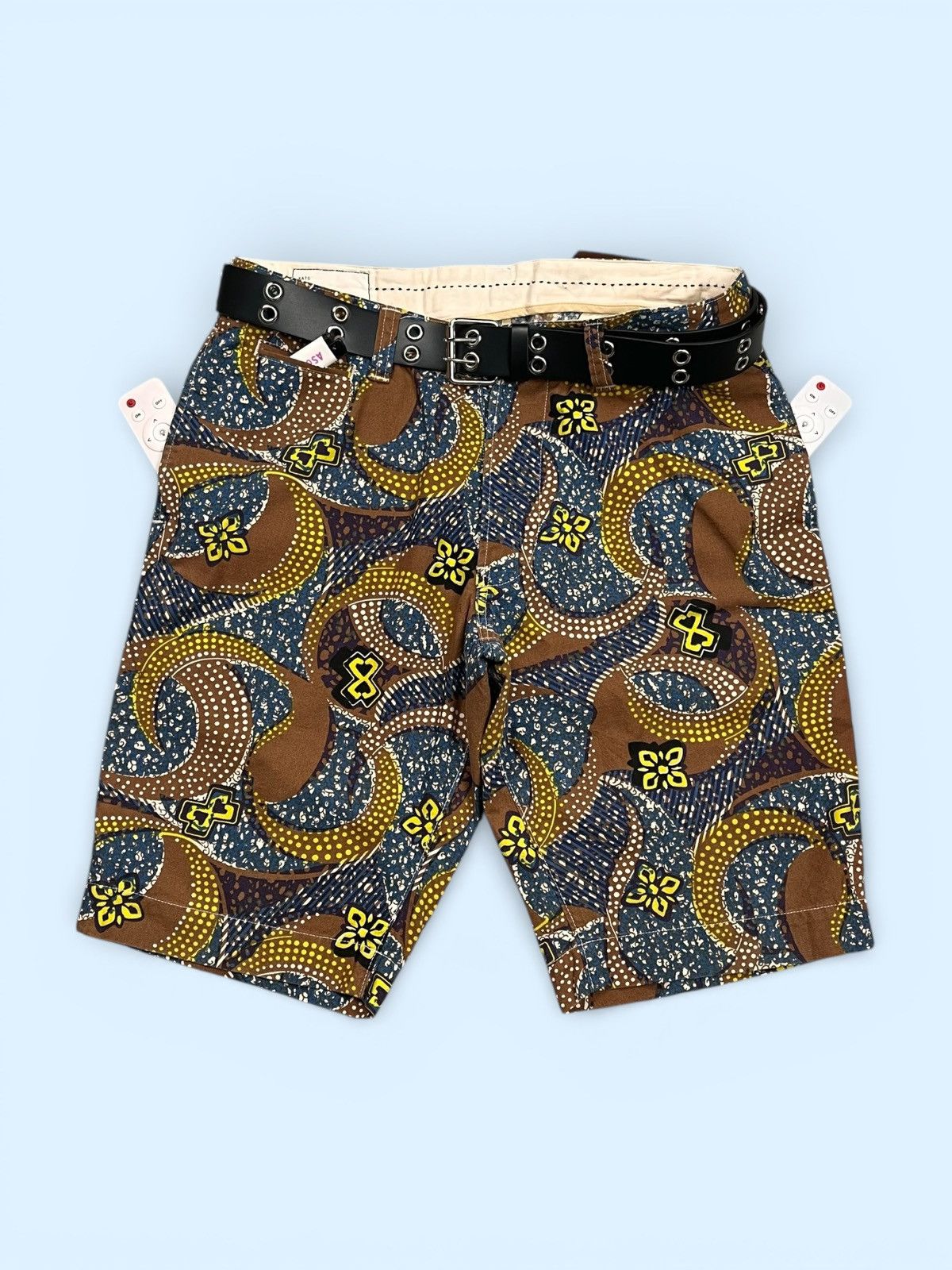 KATO Triple A Button Up Short Pants Printed