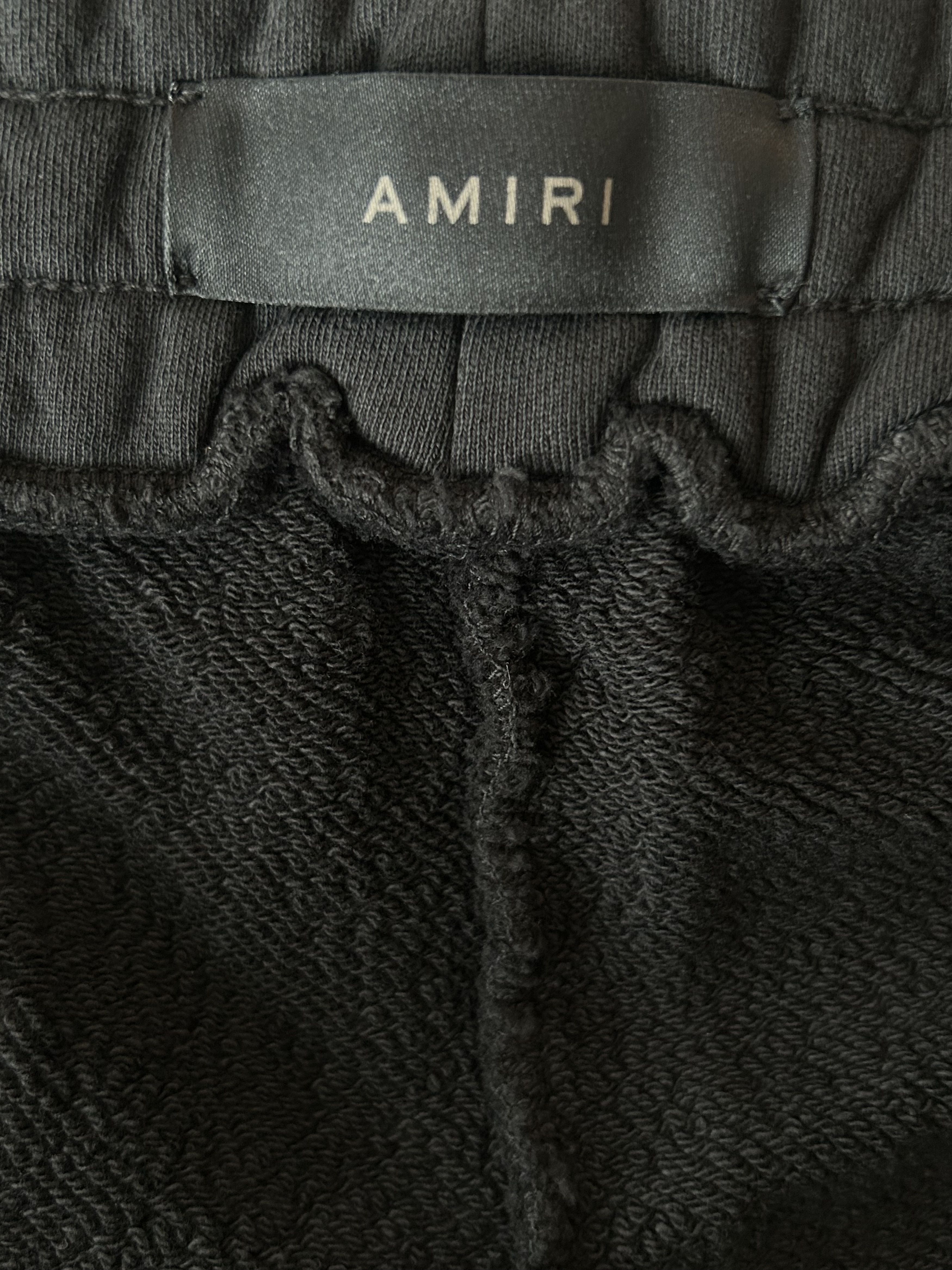 Amiri Amiri Black & White Dubai Exclusive Logo Shorts Size US 40 / EU 56 - 3 Thumbnail