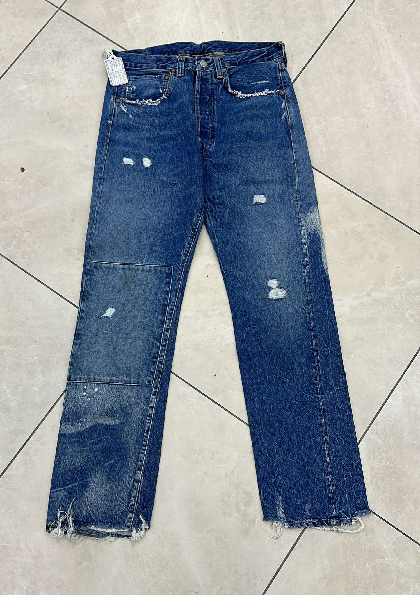 Levi's Vintage Clothing LVC SAMPLE Levi's Vintage Clothing 1947 501XX Selvedge Jeans Size US 32 / EU 48 - 1 Thumbnail