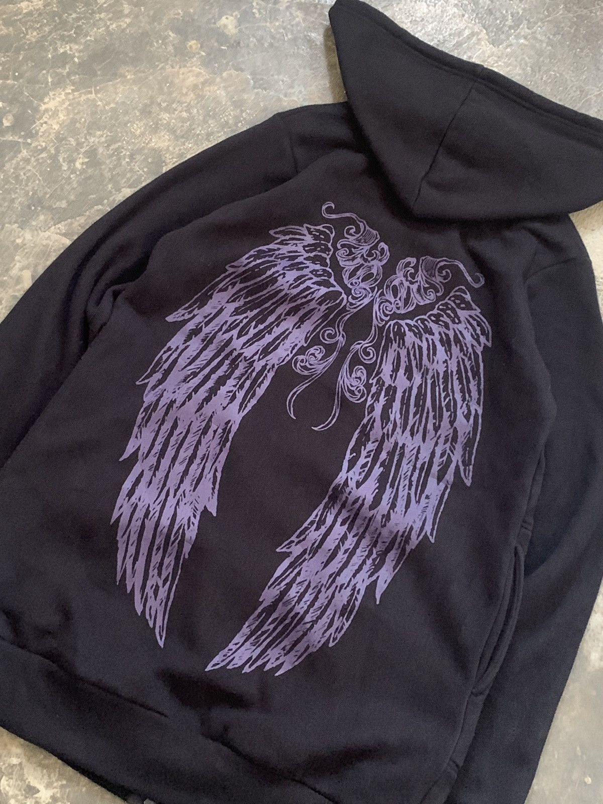 Le Grande Bleu (L.G.B.) rare algonquins long angle wing hoodie Size US S / EU 44-46 / 1 - 4 Thumbnail