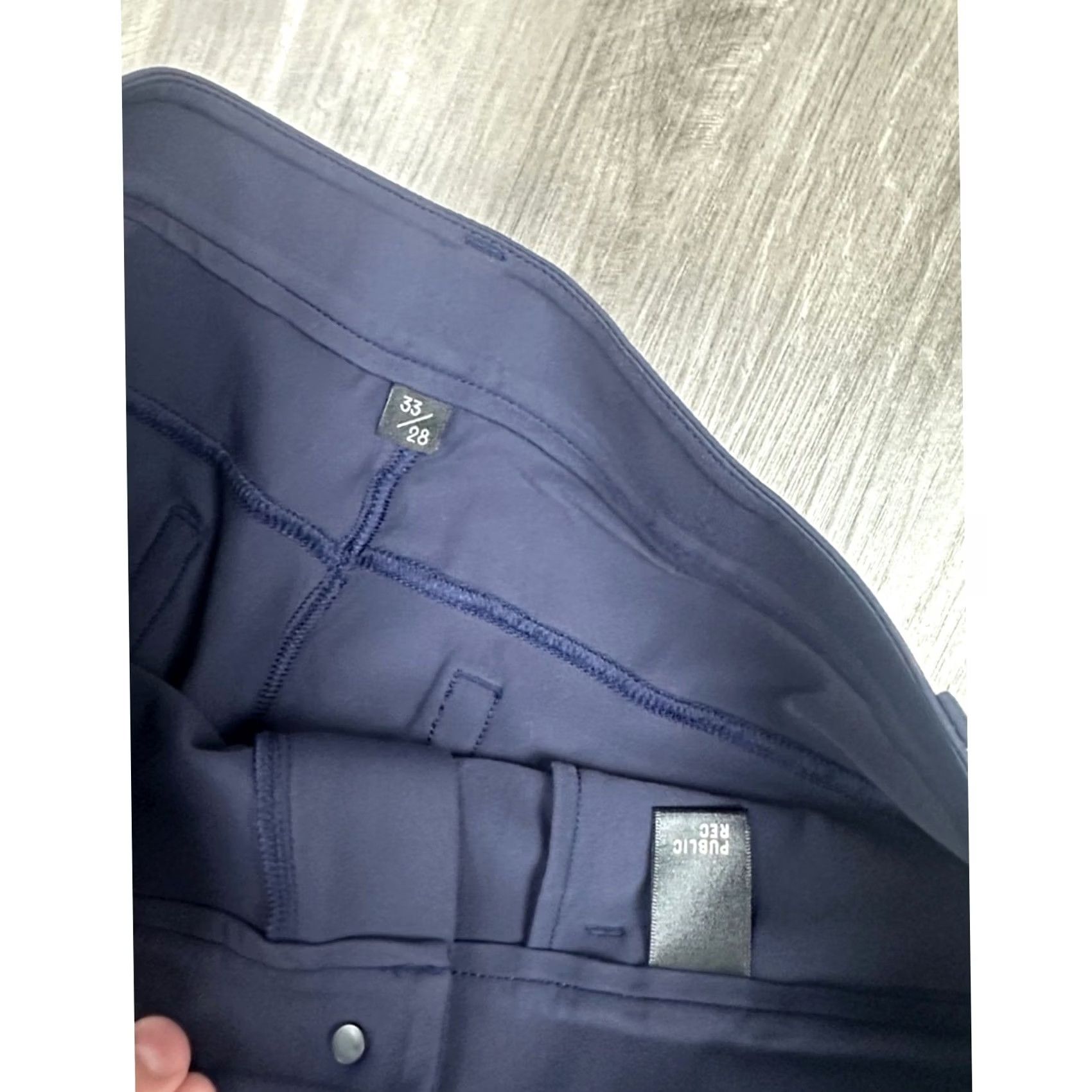 Vintage Public Rec Navy Gamechanger Performance Pants Men 33 Regular Chino NWOT 28in Inseam Size US 33 - 7 Thumbnail