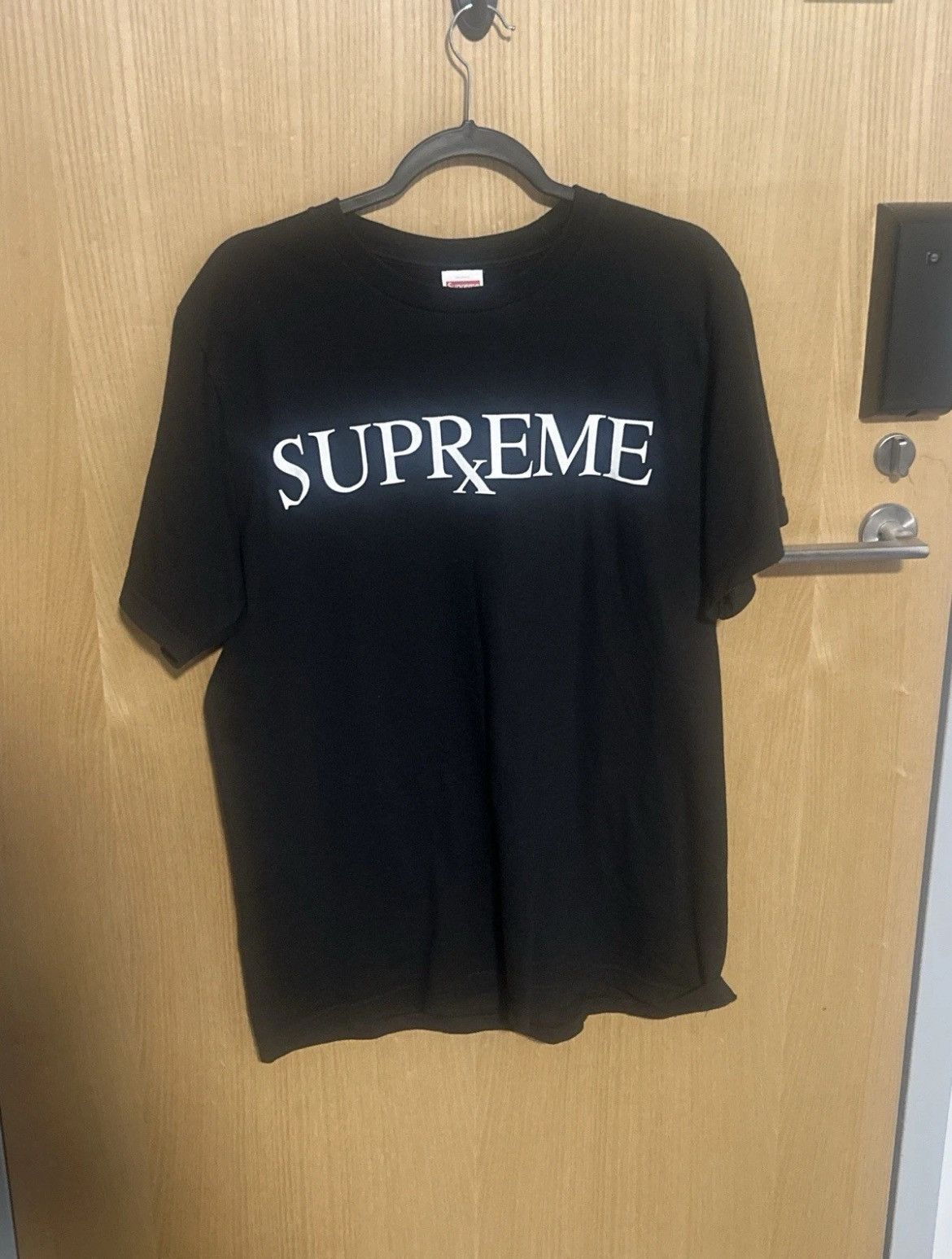 Supreme RX Pharmacy F/W 2025 Black T Shirt Deadstock Medium