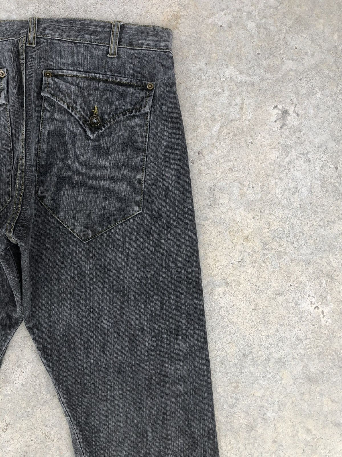 If Six Was Nine Japanese One After Flared Jeans Distressed Jeans Size US 33 - 10 Thumbnail