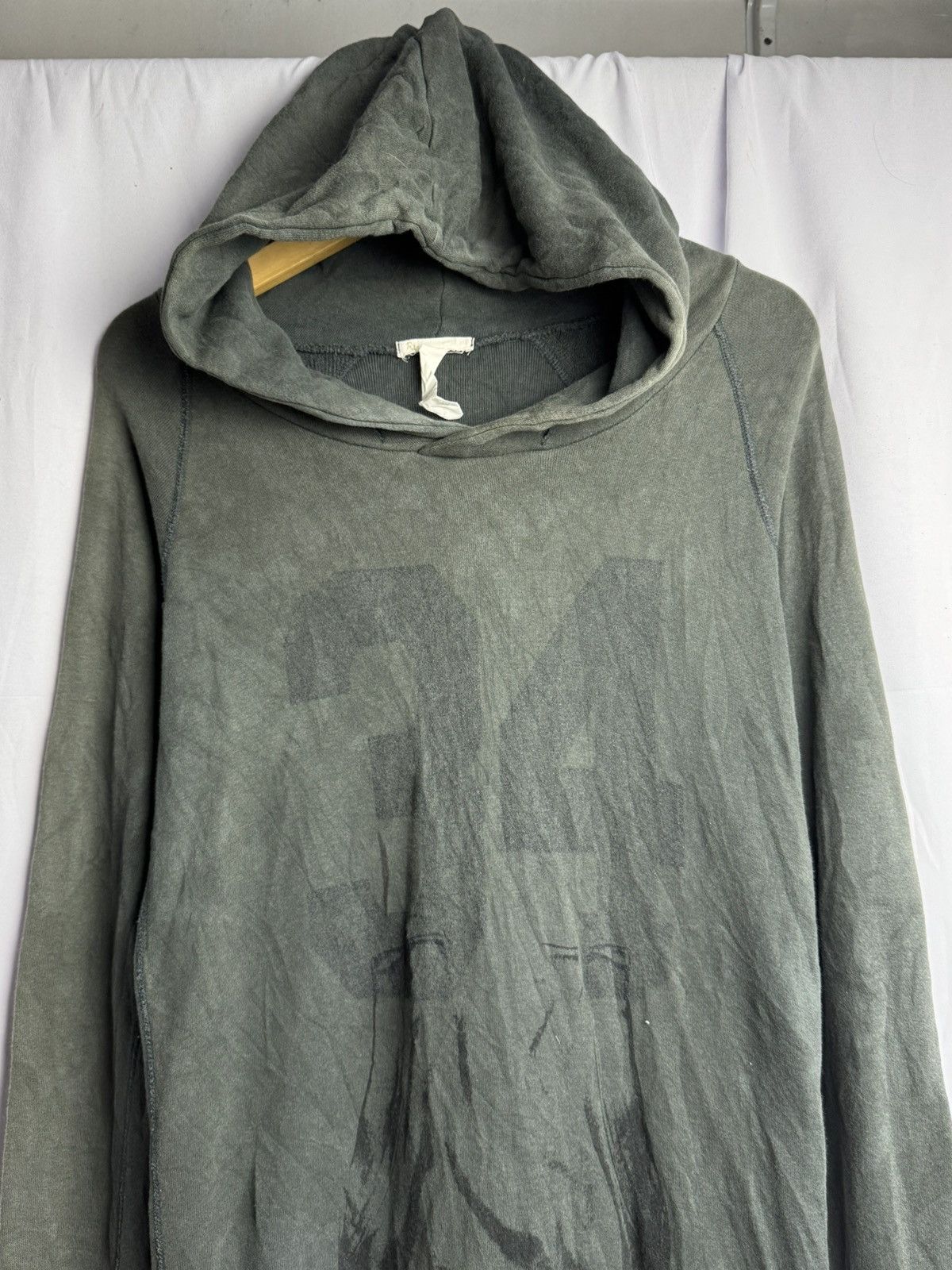 Hysteric Glamour Japanese 34 Resume Anthem Faded Green Hoodie Ifsix lgb style Size US M / EU 48-50 / 2 - 2 Thumbnail