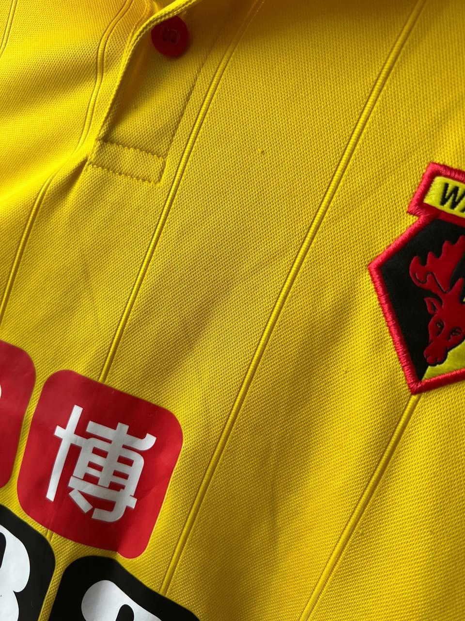 Sports Specialties 2016/17 WATFORD FC HOME SOCCER JERSEY FOOTBALL SHIRT DRYWORL Size US XL / EU 56 / 4 - 7 Thumbnail