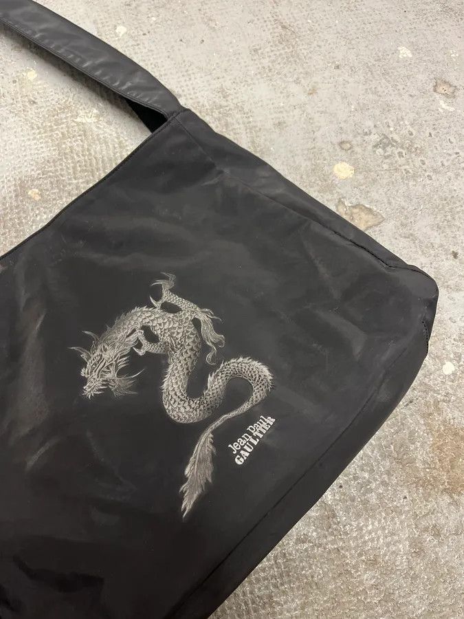 Jean Paul Gaultier × Vintage 2000s Jean Paul Gaultier Dragon Shoulder Bag Size ONE SIZE - 4 Thumbnail