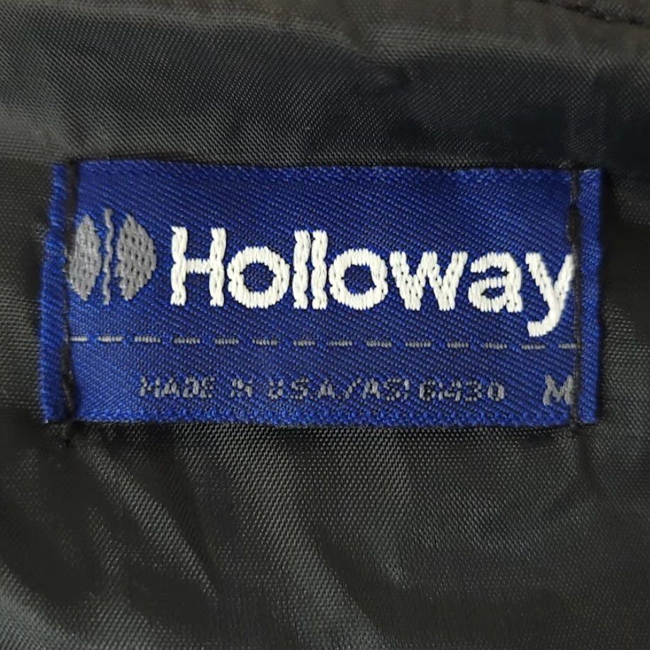 Holloway VINTAGE United States Olympic Committee Jacket Mens Size Medium 80s Made In USA Holloway Black Windbreaker Size US M / EU 48-50 / 2 - 5 Thumbnail