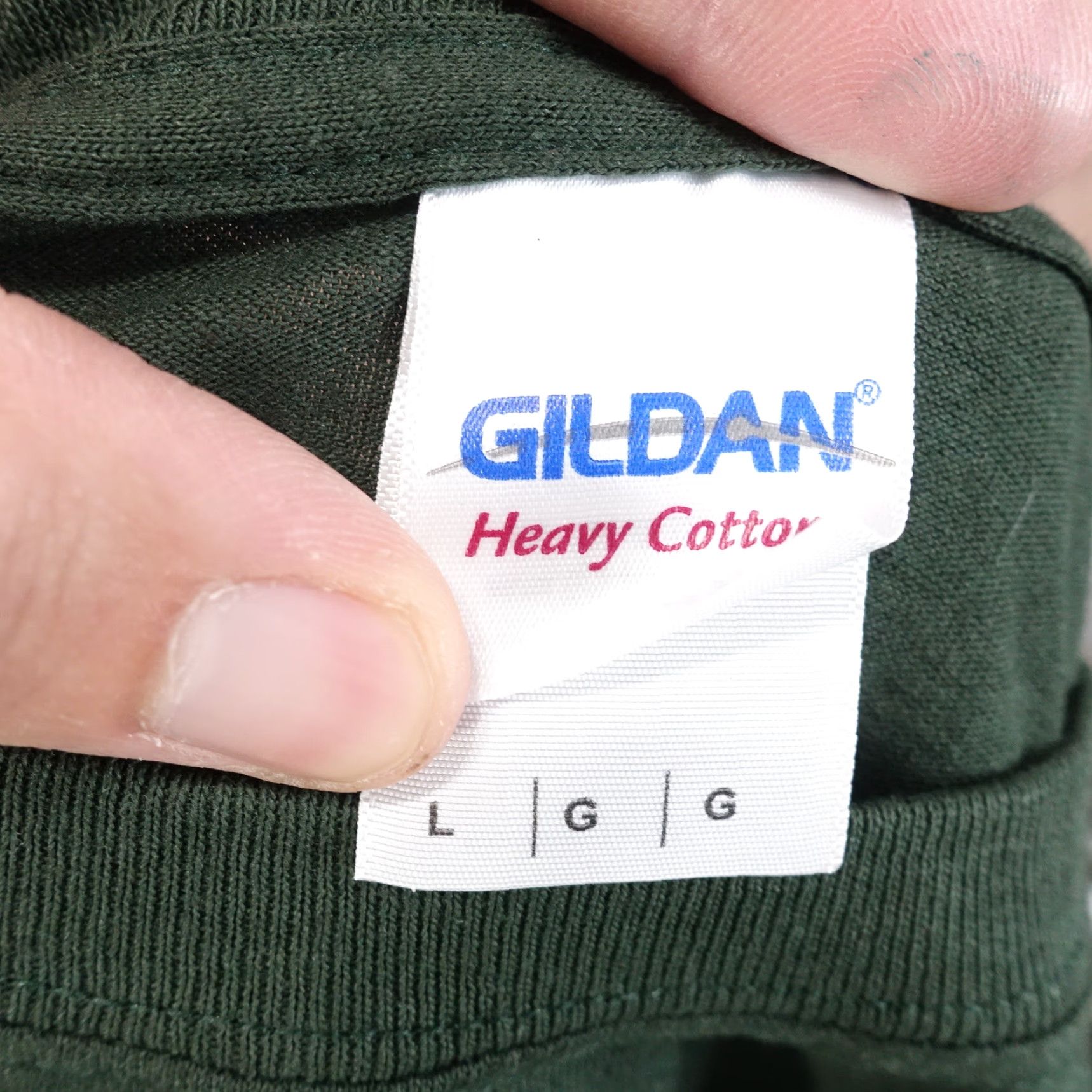 Gildan Vintage Gildan Unisex Adults T-Shirt Size Large Green Italy Italyan Wine Walk St Louis MO Size US L / EU 52-54 / 3 - 5 Thumbnail