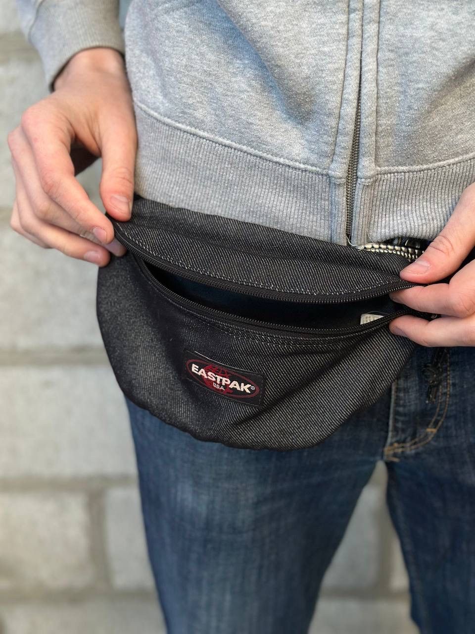 Eastpak Vintage Eastpak Backpack Grey Daypack Gorpcore Minimalist Size ONE SIZE - 7 Thumbnail