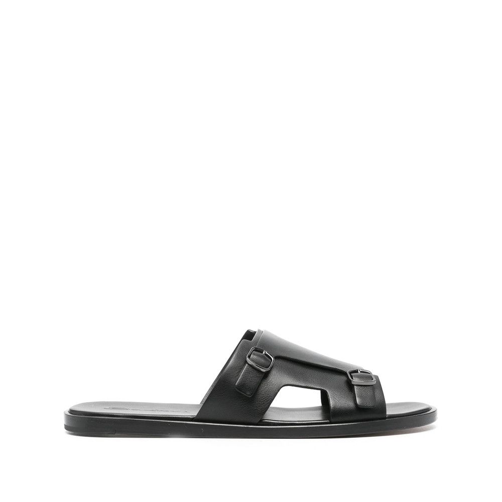Santoni Santoni BLACK Sandals Size US 9 / EU 42 - 1 Thumbnail