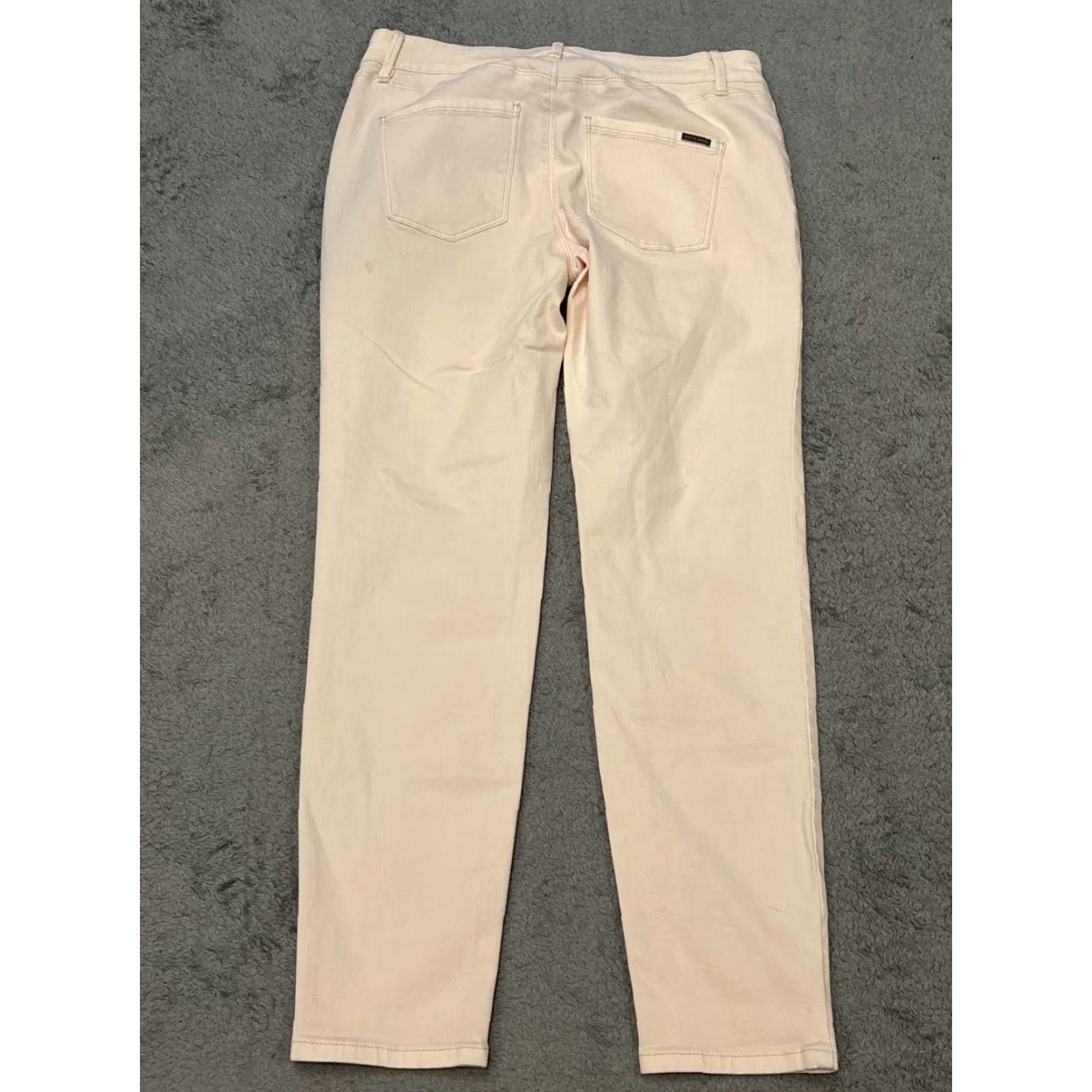 White House Black Market White House Black Market Jeans Womens 4 The Skinny Ankle Pink Blush Stretch Size 27" / US 4 / IT 40 - 7 Thumbnail