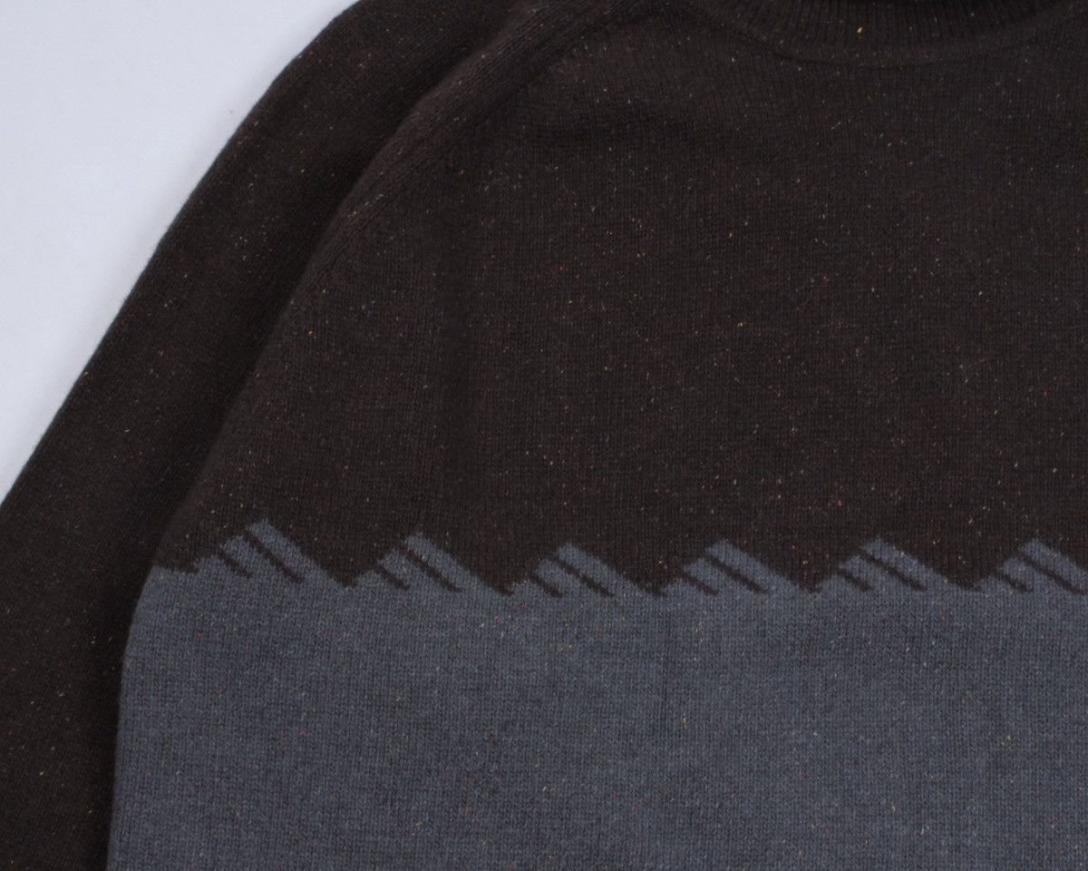 Adidas × Vintage ADIDAS Vintage Wool Blend Multi Logo Turtle Neck Sweater Size US XL / EU 56 / 4 - 9 Thumbnail
