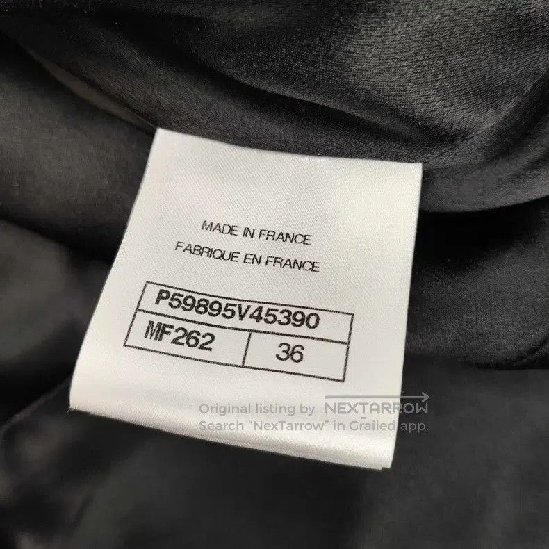Chanel Chanel Black and white colour-blocked tweed coat Size XS / US 0-2 / IT 36-38 - 5 Thumbnail
