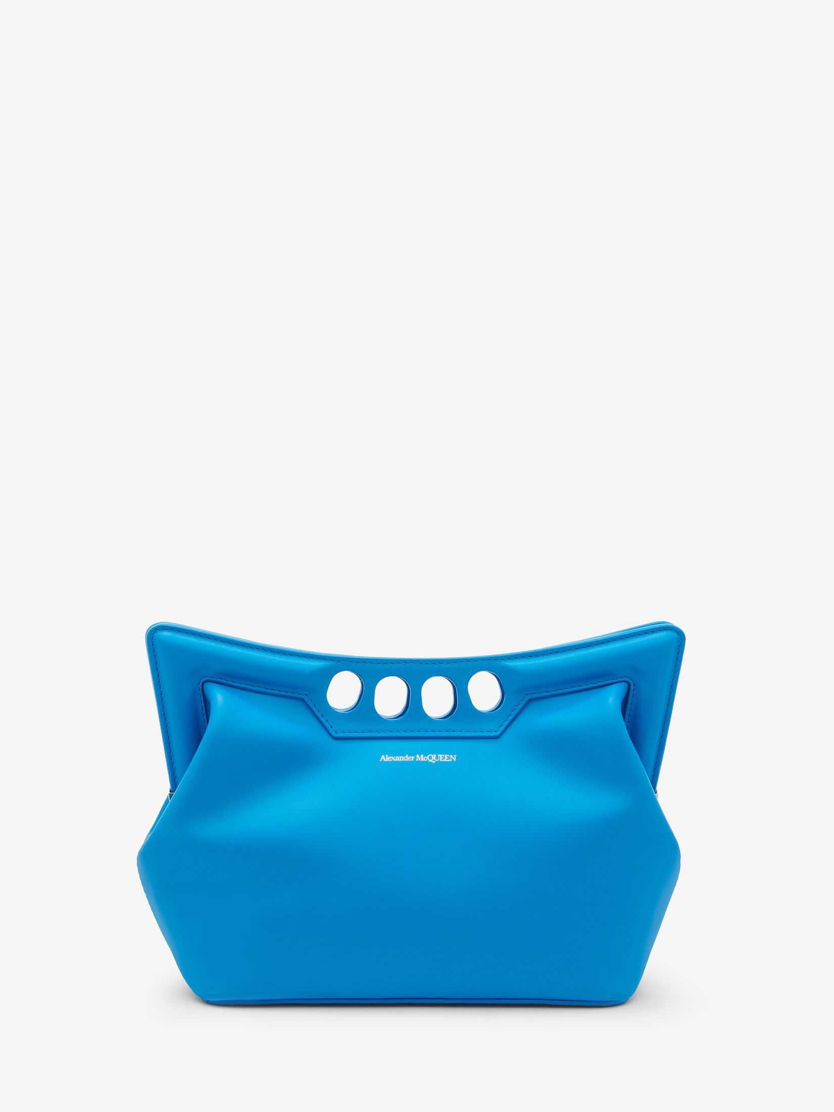 Alexander McQueen o1w1db10925 Size: OS/The Peak Bag Small in Lapis Blue Size ONE SIZE - 3 Thumbnail