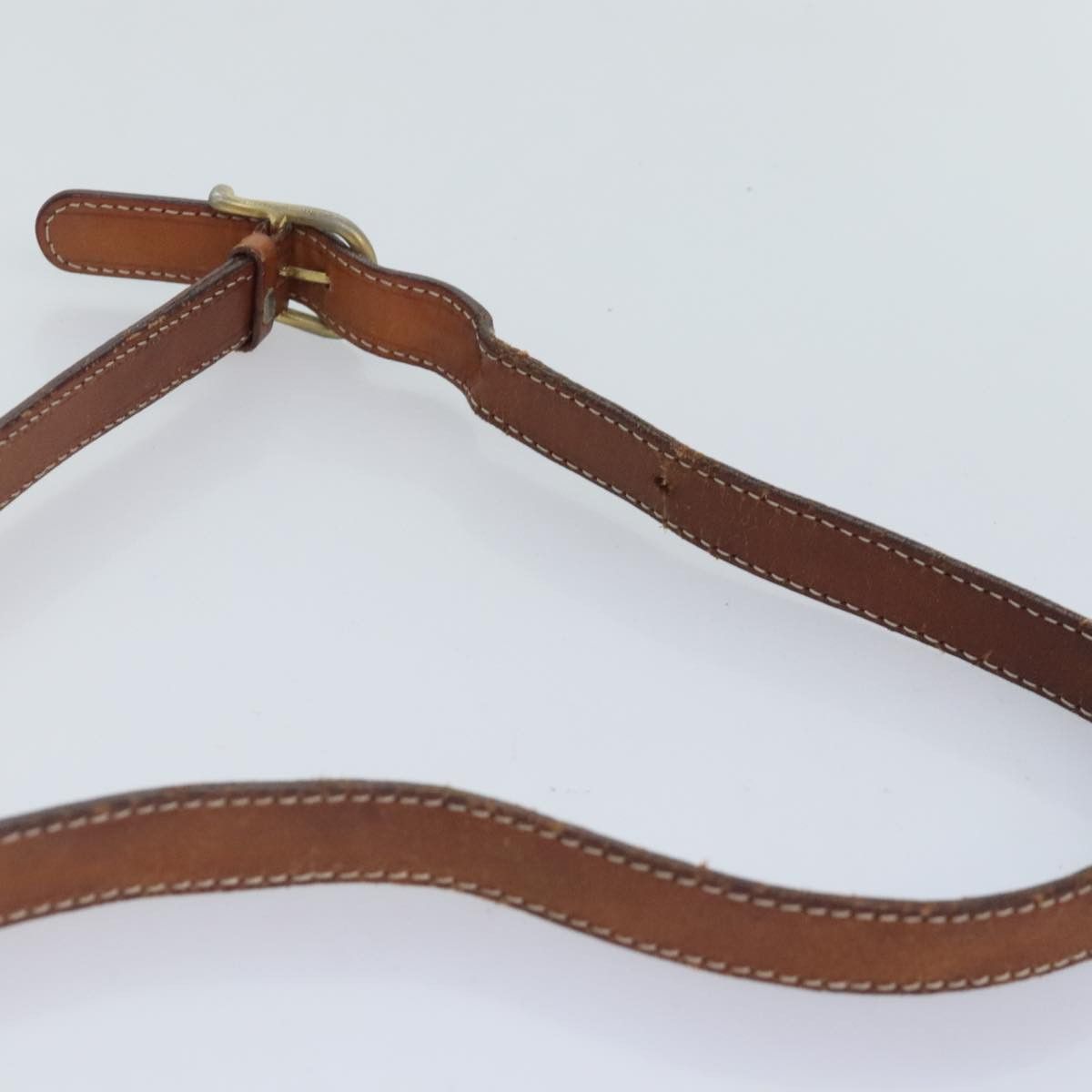 Celine CELINE Macadam Canvas Shoulder Bag Pvc Leather Brown Gold Size ONE SIZE - 8 Thumbnail