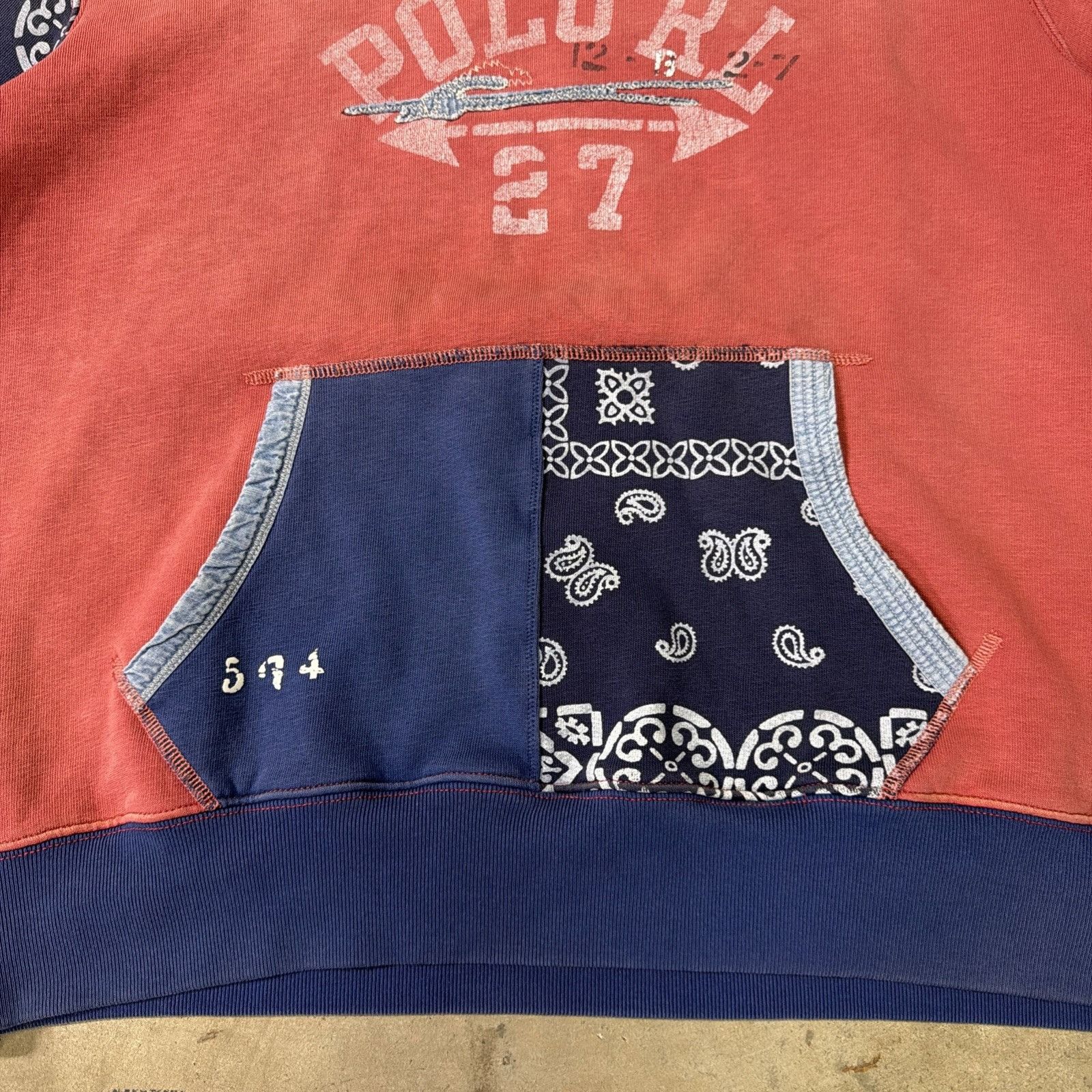 Polo Ralph Lauren Vintage Polo Ralph Lauren Hoodie Mens Large Y2K Short Sleeve Size US L / EU 52-54 / 3 - 5 Thumbnail