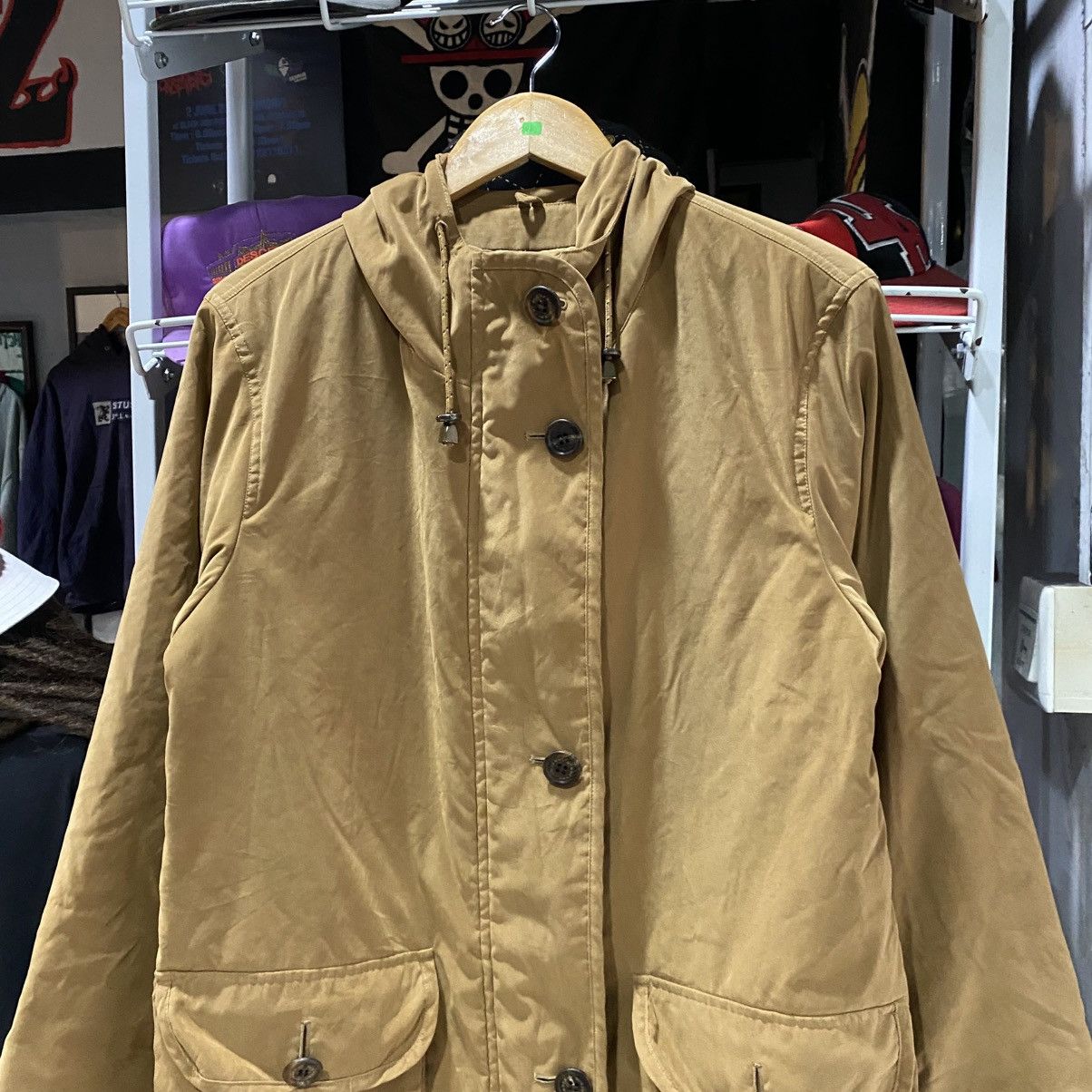 Burberry VINTAGE‼️Burberry London Parka Jacket Hooded LIKE NEW Size US L / EU 52-54 / 3 - 4 Thumbnail