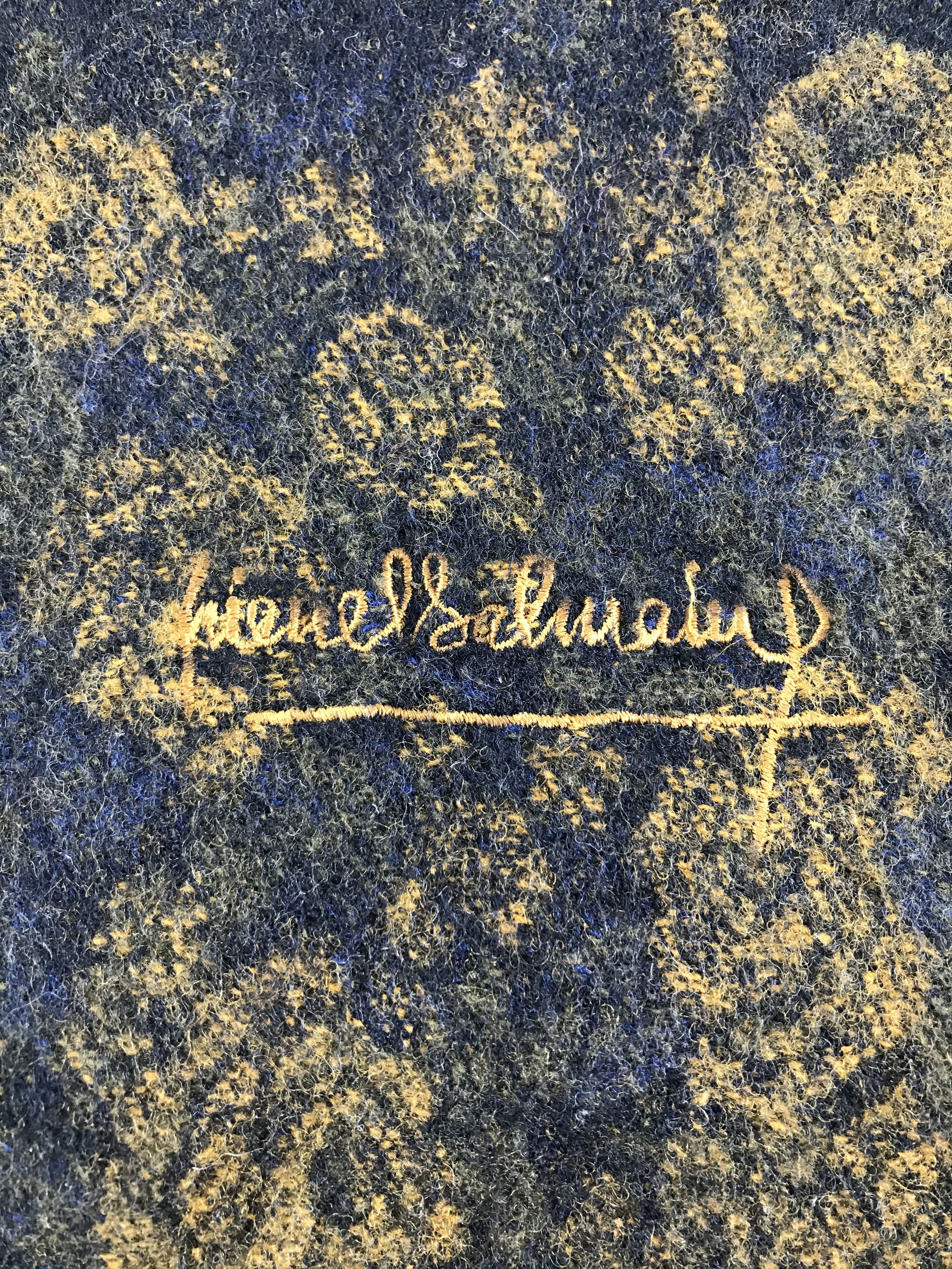 Pierre Balmain Vintage Pierre Balmain Scarf/Muffler/Neckwear MF1342 Size ONE SIZE - 4 Thumbnail