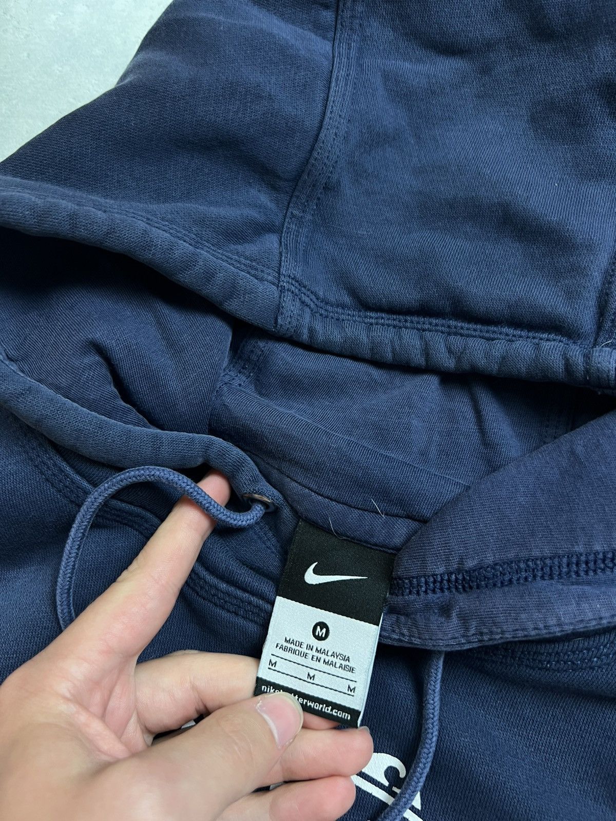 Nike 00s Nike Manchester United Vintage Y2K Oversized Hoodie Size US M / EU 48-50 / 2 - 9 Thumbnail