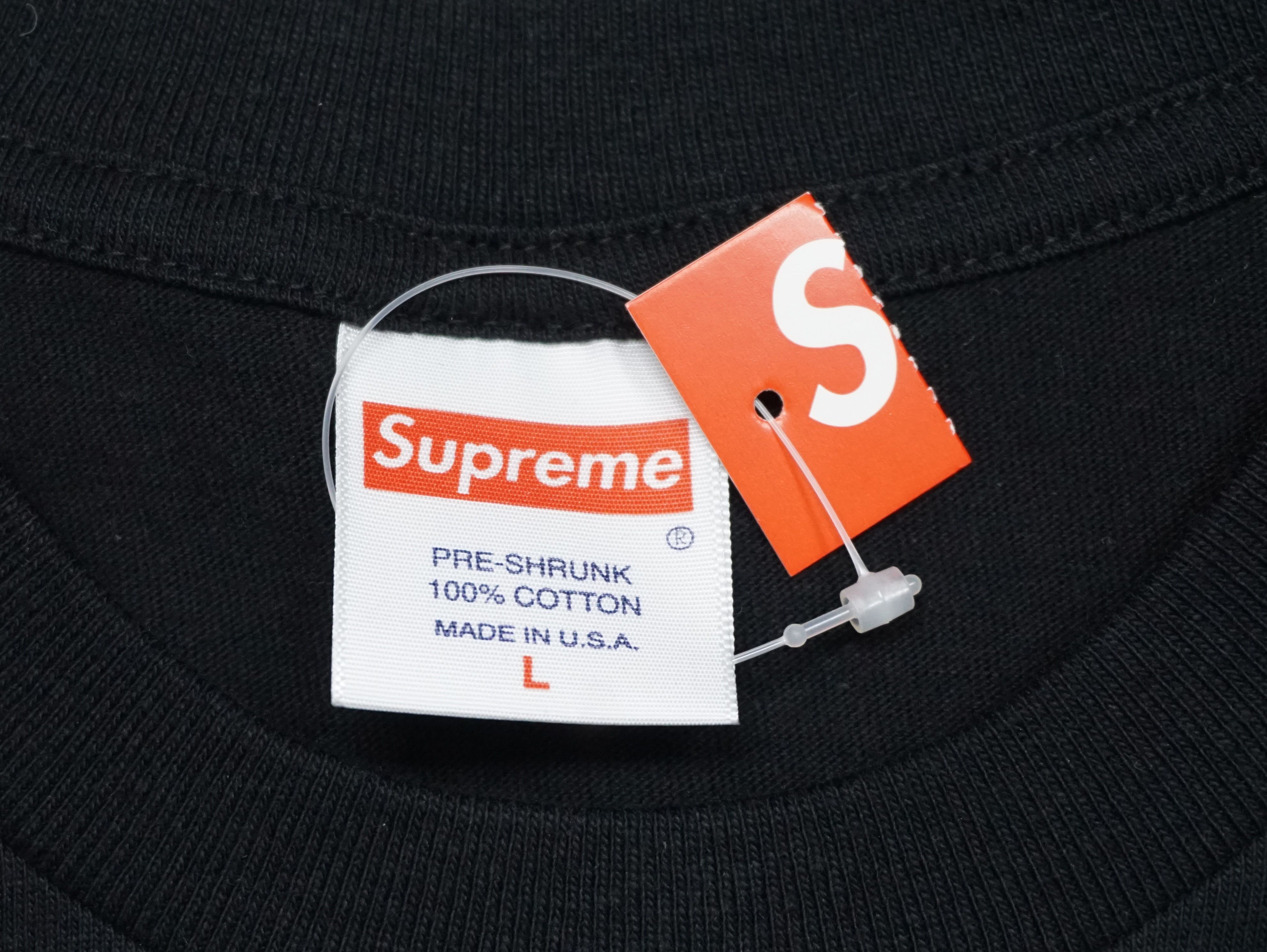Supreme SS18 Supreme Nan Goldin Kim in Rhinestone T-shirt Size US L / EU 52-54 / 3 - 3 Thumbnail