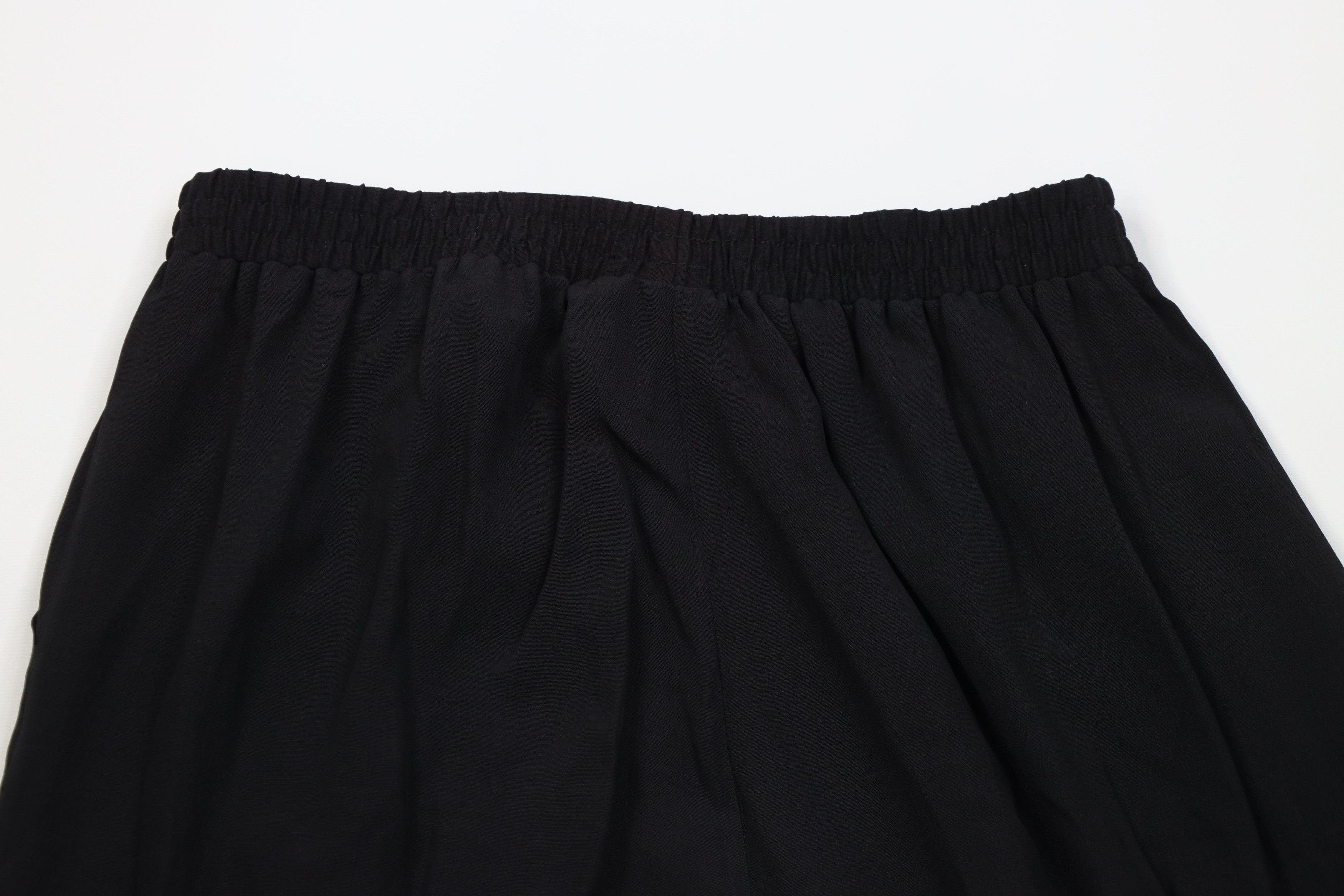 Vintage Vintage 90s Streetwear Gabardine Blend Knit Pants Black USA Size 30" / US 8 / IT 44 - 11 Thumbnail