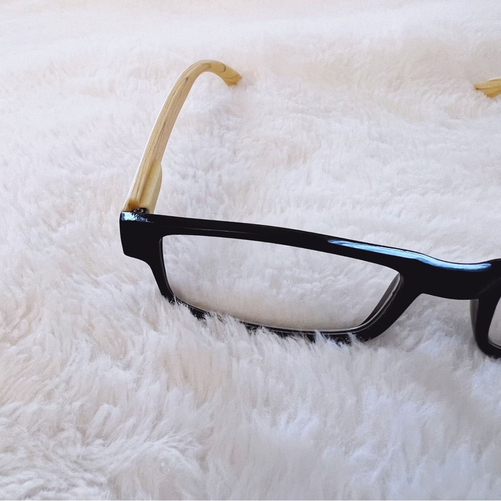 Other Reid Black & Light Wood Reader Glasses Size ONE SIZE - 6 Thumbnail