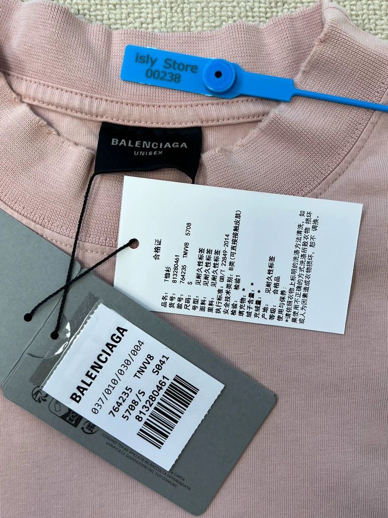 Balenciaga Balenciaga Letter print crew neck pullover short sleeve Size US S / EU 44-46 / 1 - 3 Thumbnail