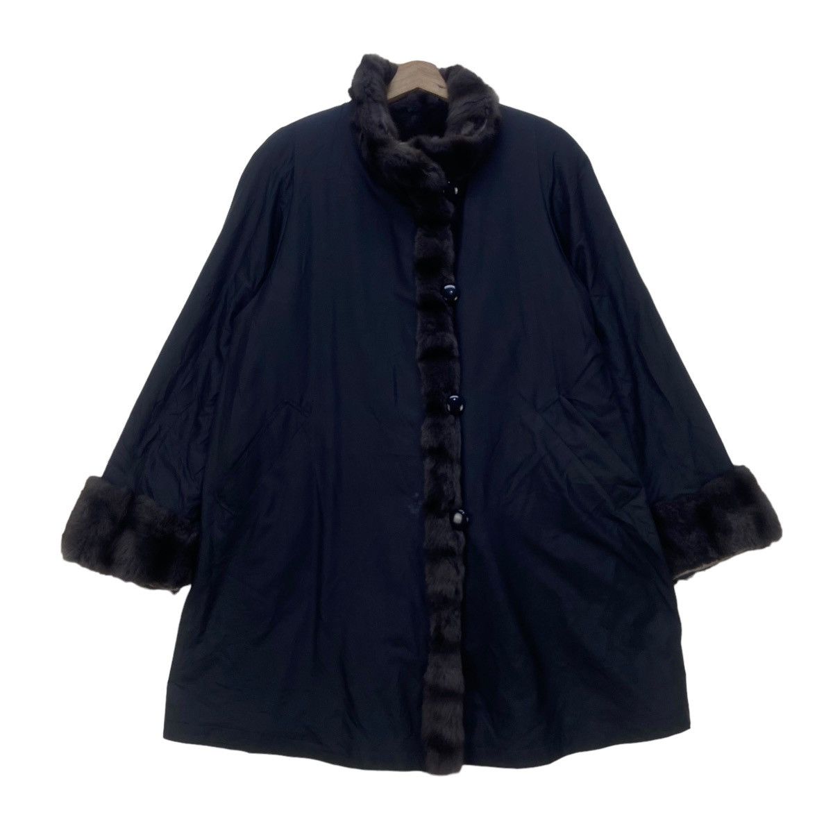 Japanese Brand Japanese Brand Squirrel Fur Reversible Long Coat Size M / US 6-8 / IT 42-44 - 4 Thumbnail