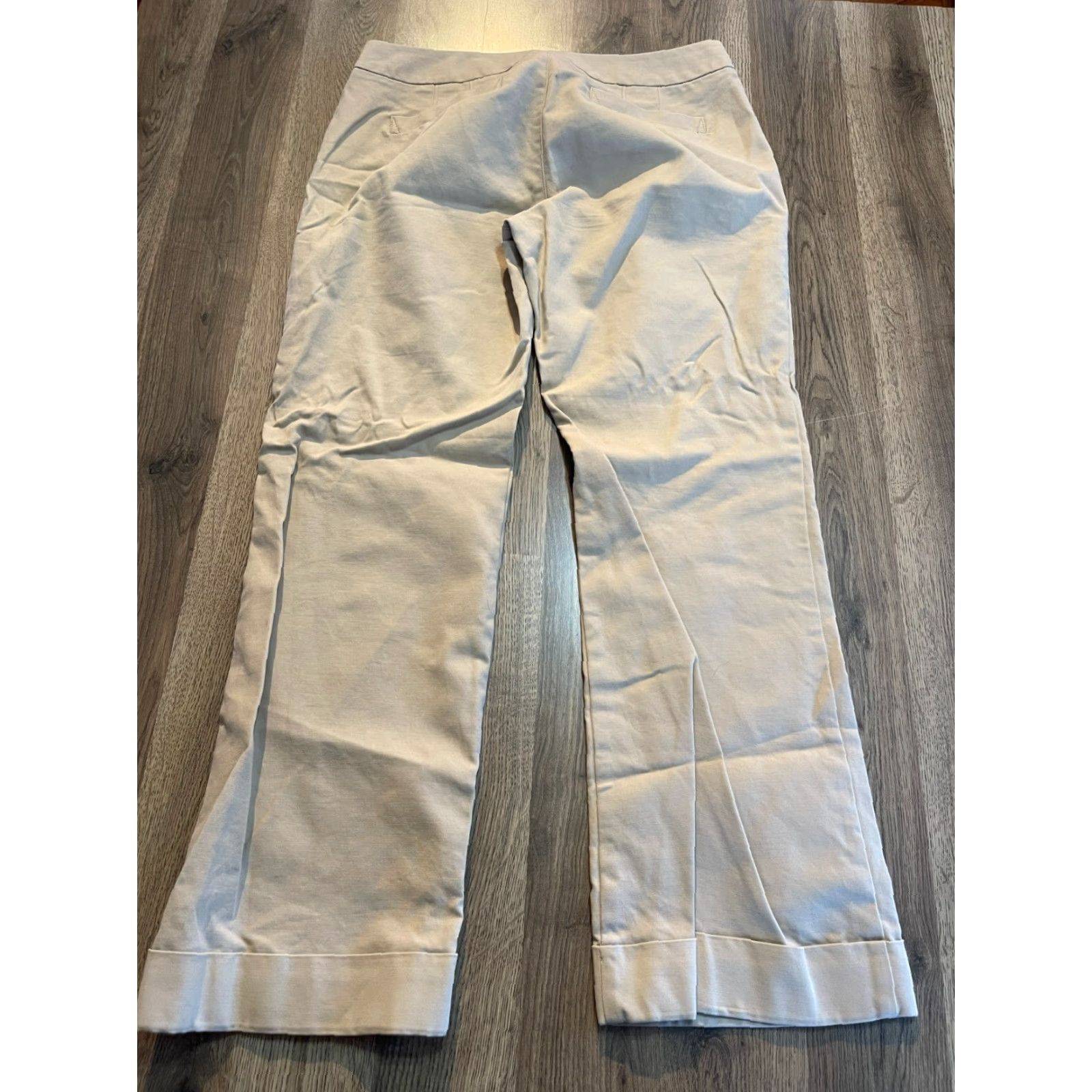 Old Navy Old Navy Women's Pants, Size 10 Short, Cream, Dress Pants, Mid Rise Size 32" / US 10 / IT 46 - 2 Thumbnail