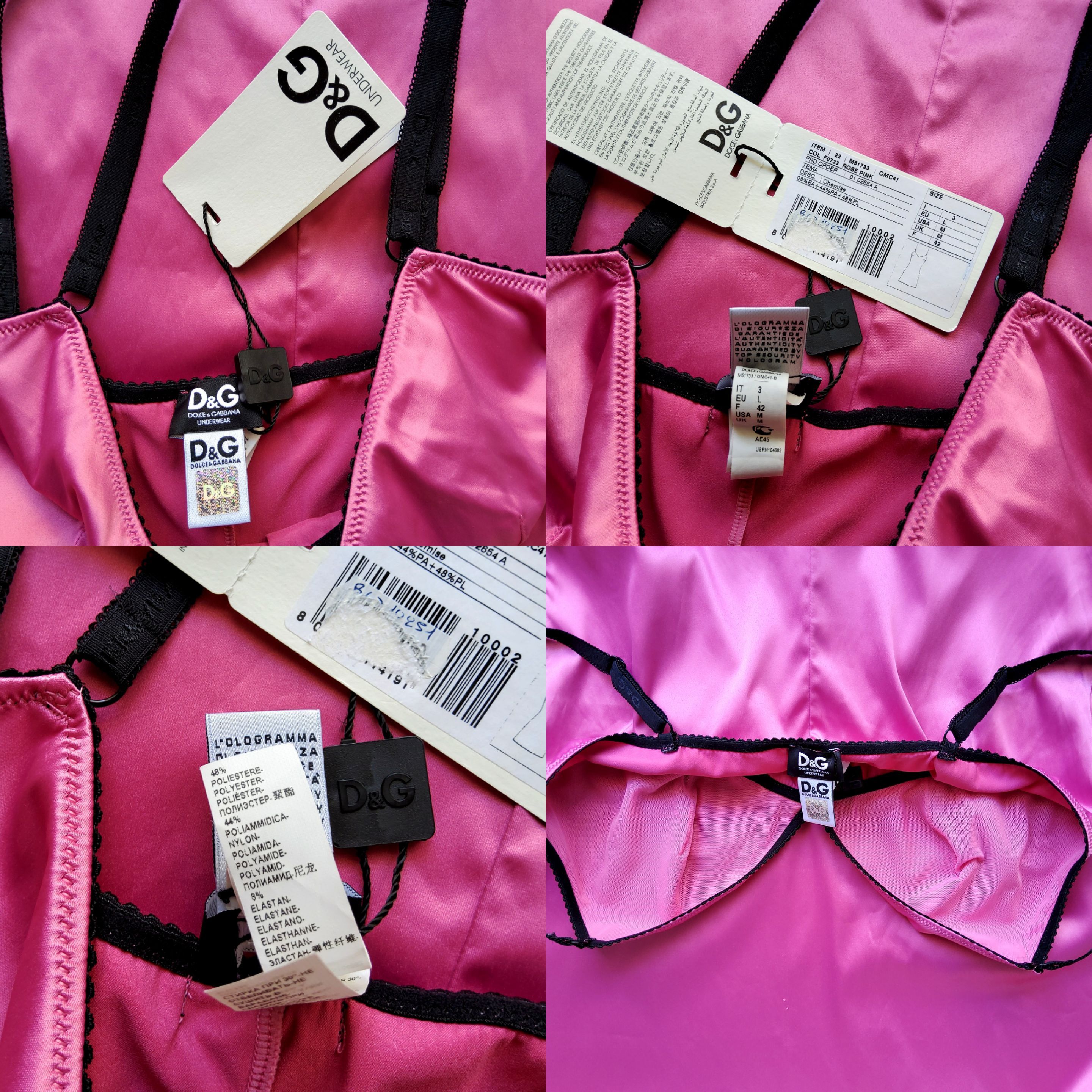 Dolce & Gabbana Dolce & Gabbana vintage y2k deadstock satin lingerie dress Size M / US 6-8 / IT 42-44 - 11 Thumbnail