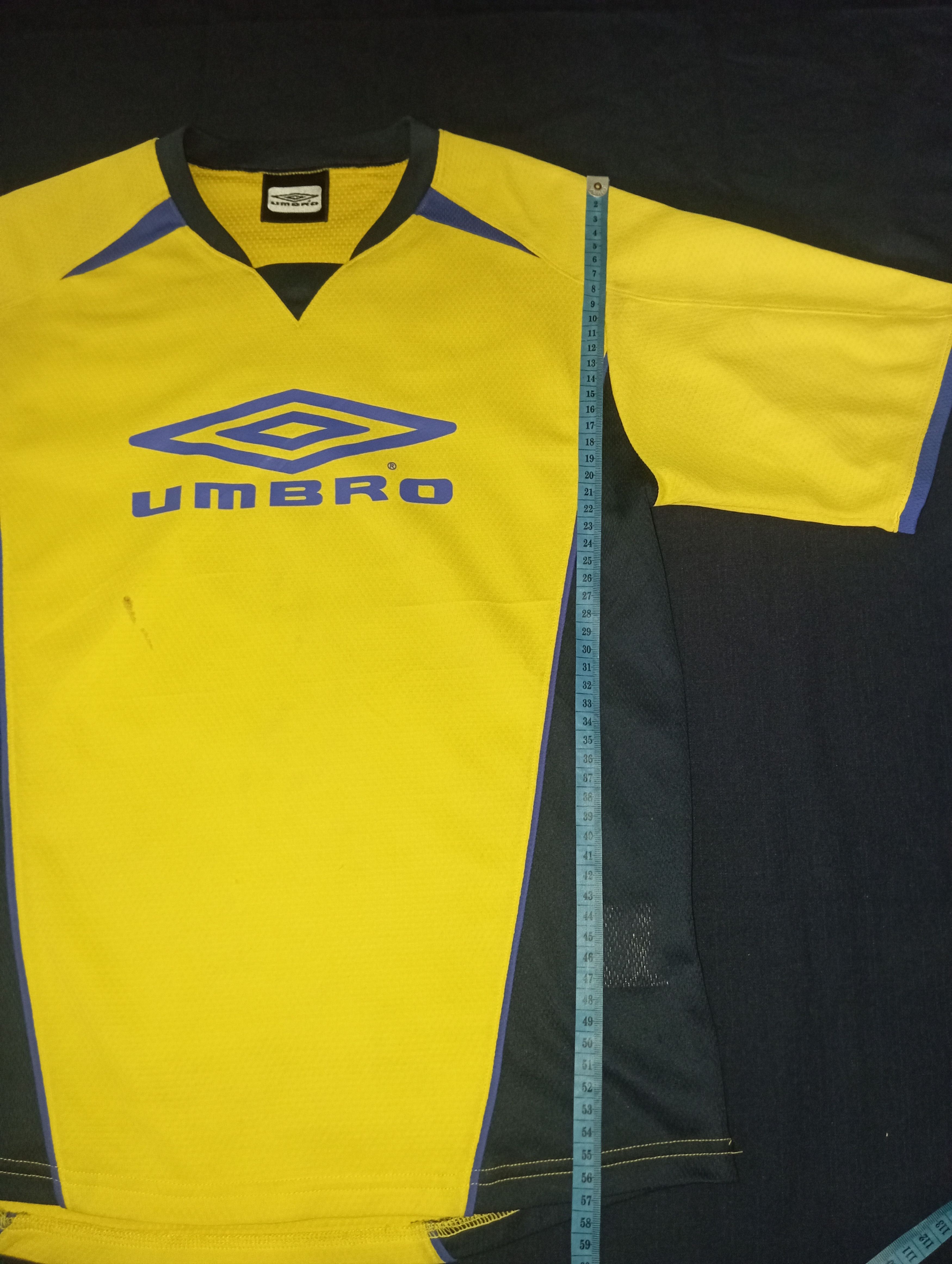 Descente × Umbro UMBRO 90s Short Sleeve Game Shirt UMBRO Descente Soccer Size US M / EU 48-50 / 2 - 5 Thumbnail