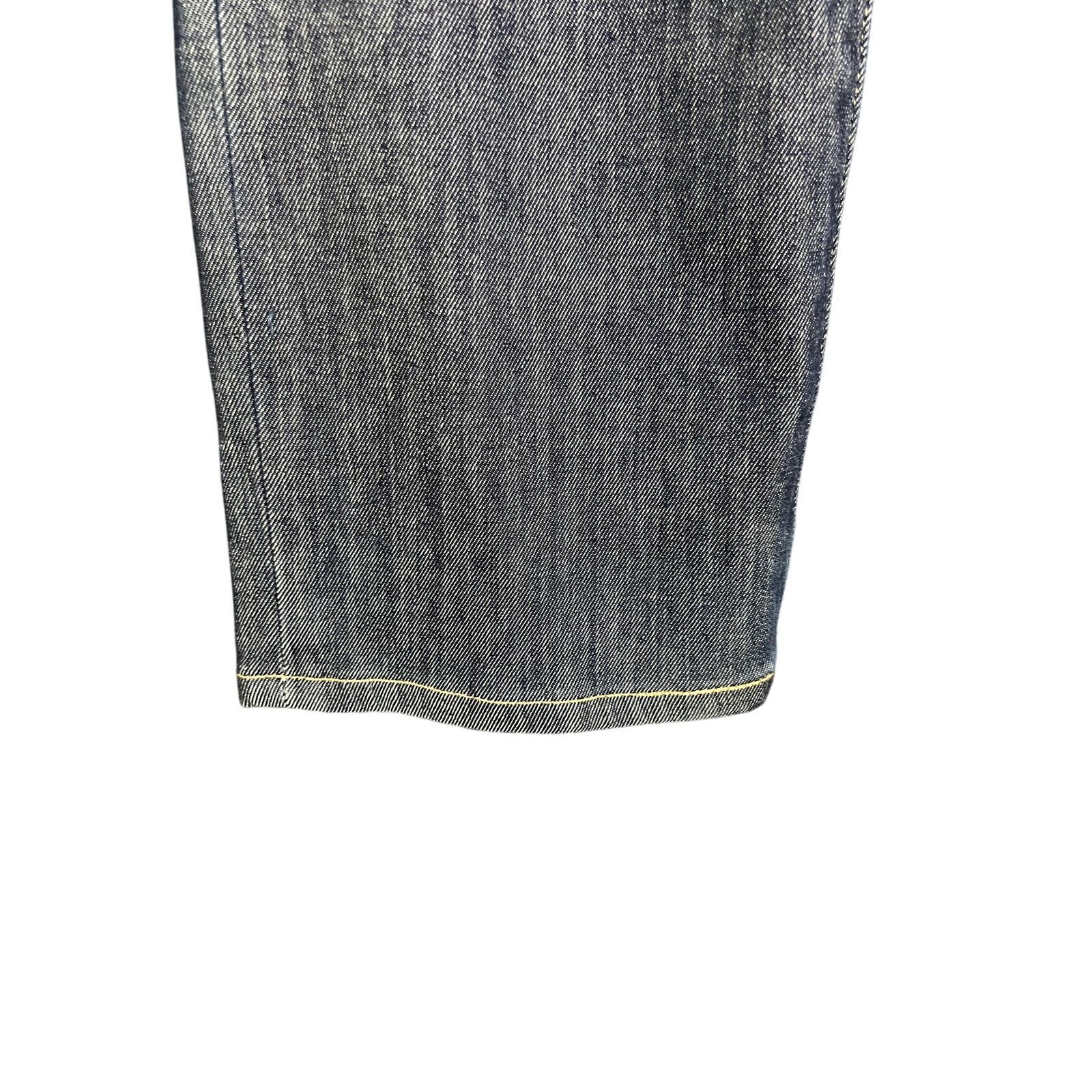 Edwin Edwin Japan E503 Men's 30x33 Flex Dark Denim Straight Jeans Size US 30 / EU 46 - 7 Thumbnail