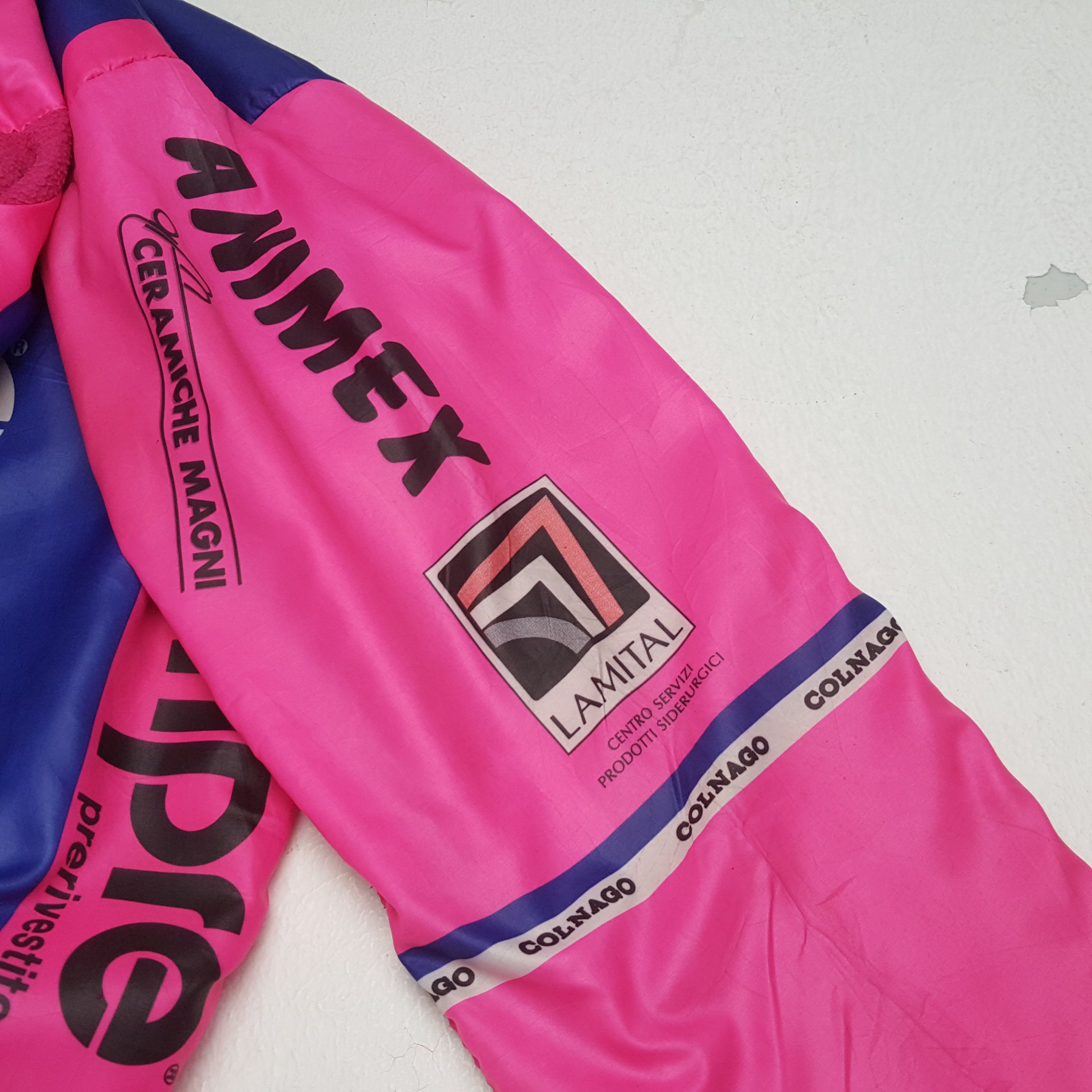 Vintage SMS SANTINI LAMPRE Sports Style Jacket Size US L / EU 52-54 / 3 - 7 Thumbnail