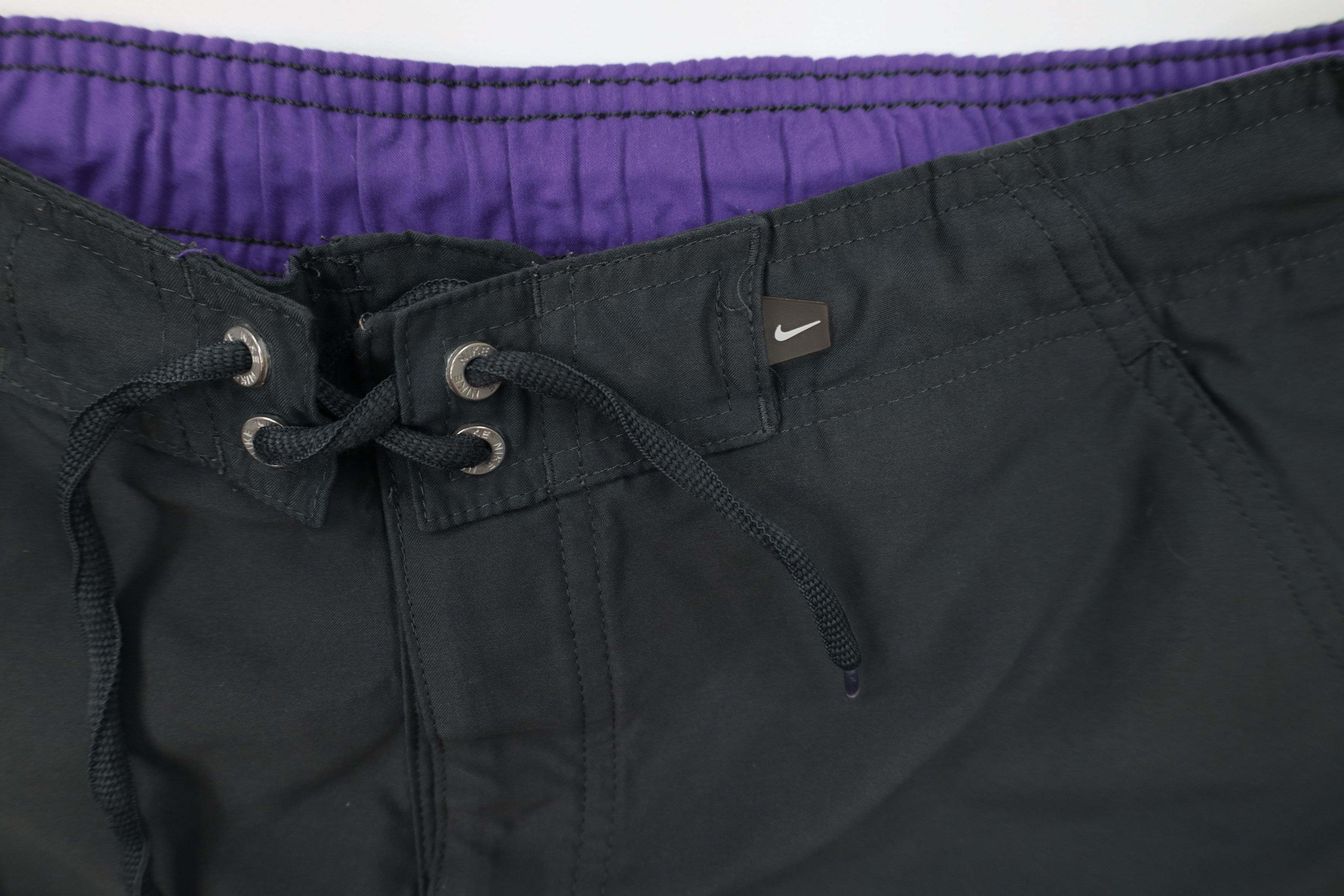 Vintage Vintage Y2K Travis Scott Mini Swoosh Lined Shorts Trunks Size US 34 / EU 50 - 6 Thumbnail