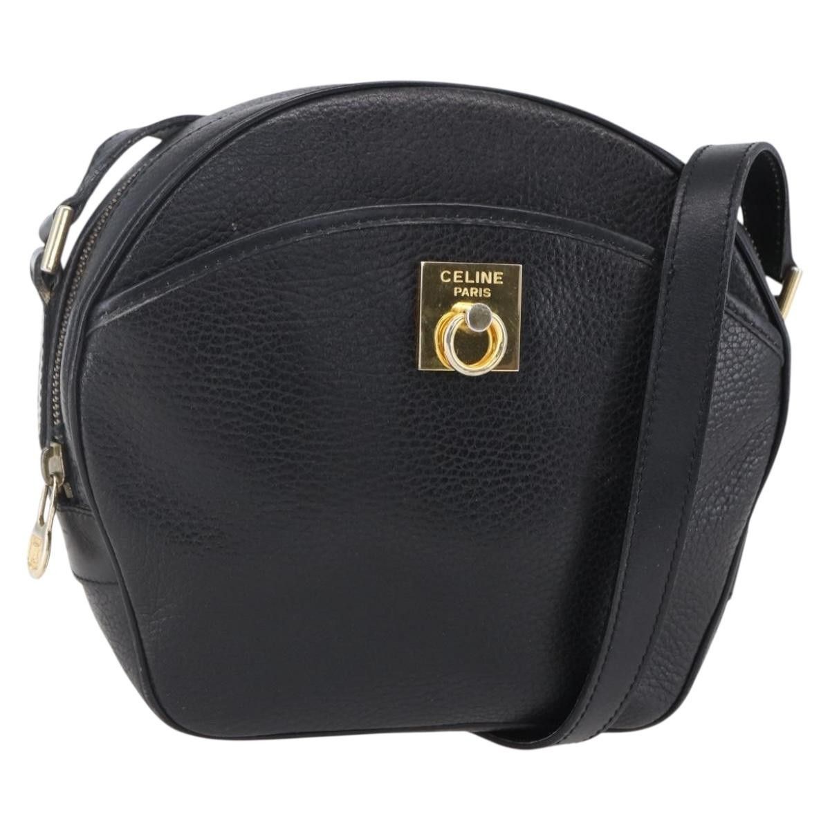 Celine Celine Vintage Triomphe Shoulder Bag Leather Size ONE SIZE - 1 Thumbnail