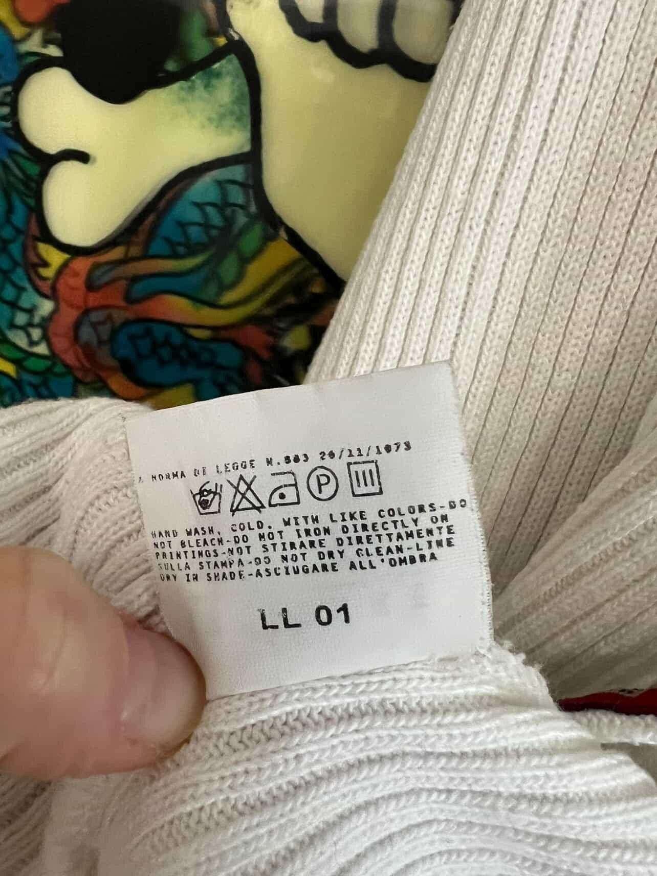 Dolce & Gabbana Dolce & Gabbana Sweater Monogram Vintage 🔥 💥 Size US XL / EU 56 / 4 - 5 Thumbnail