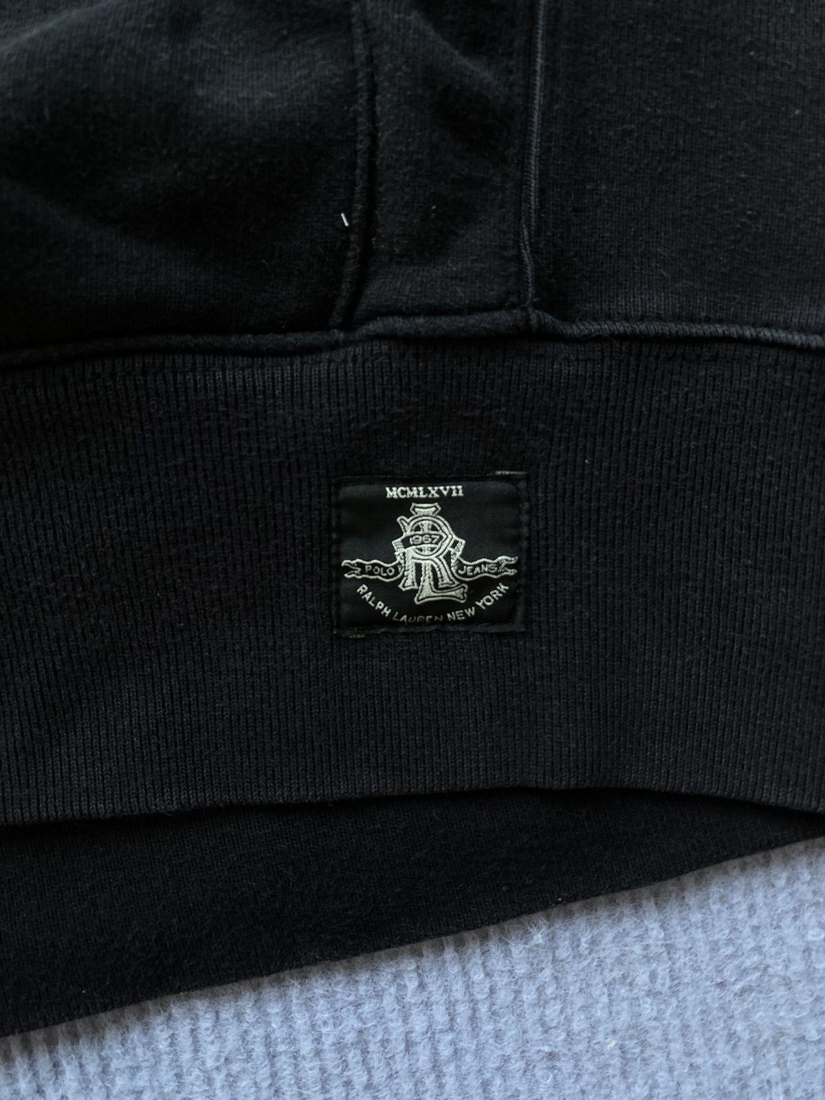 Polo Ralph Lauren Black Polo Ralph Lauren “67” Zip Up Hoodie Size US L / EU 52-54 / 3 - 6 Thumbnail