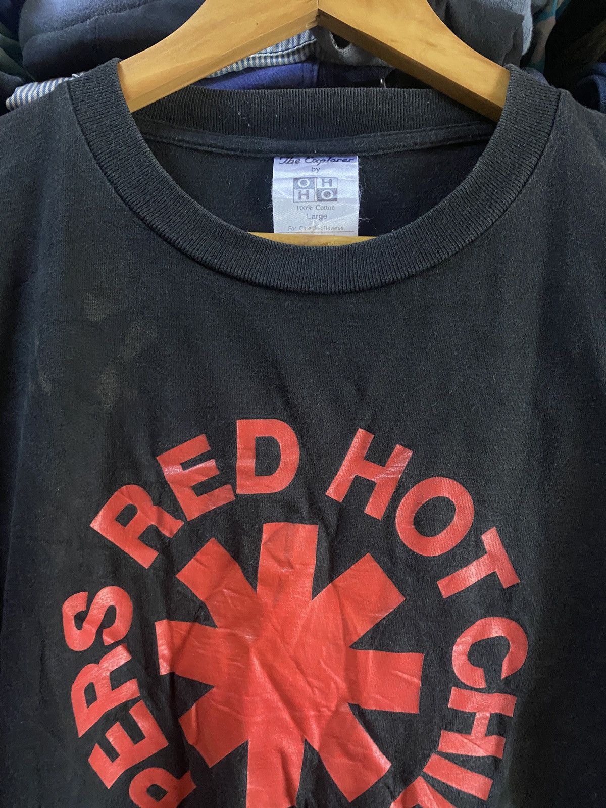 Band Tees × Vintage Vtg 90s Red hot chili peppers Rock Band single stitch tee Size US L / EU 52-54 / 3 - 10 Thumbnail