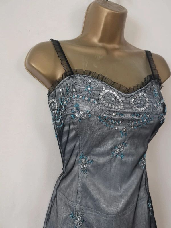 Vintage Vintage knee-length dress Size S / US 4 / IT 40 - 4 Thumbnail