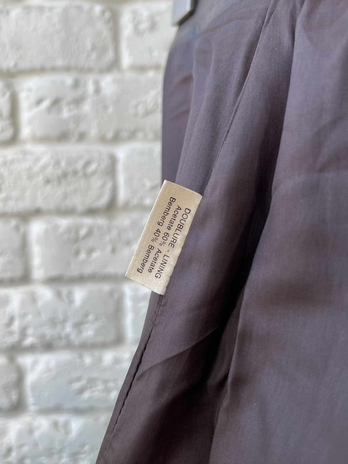 Hermes Hermes Paris Brown Leather Logo Pants Size 27" / US 4 / IT 40 - 14 Thumbnail