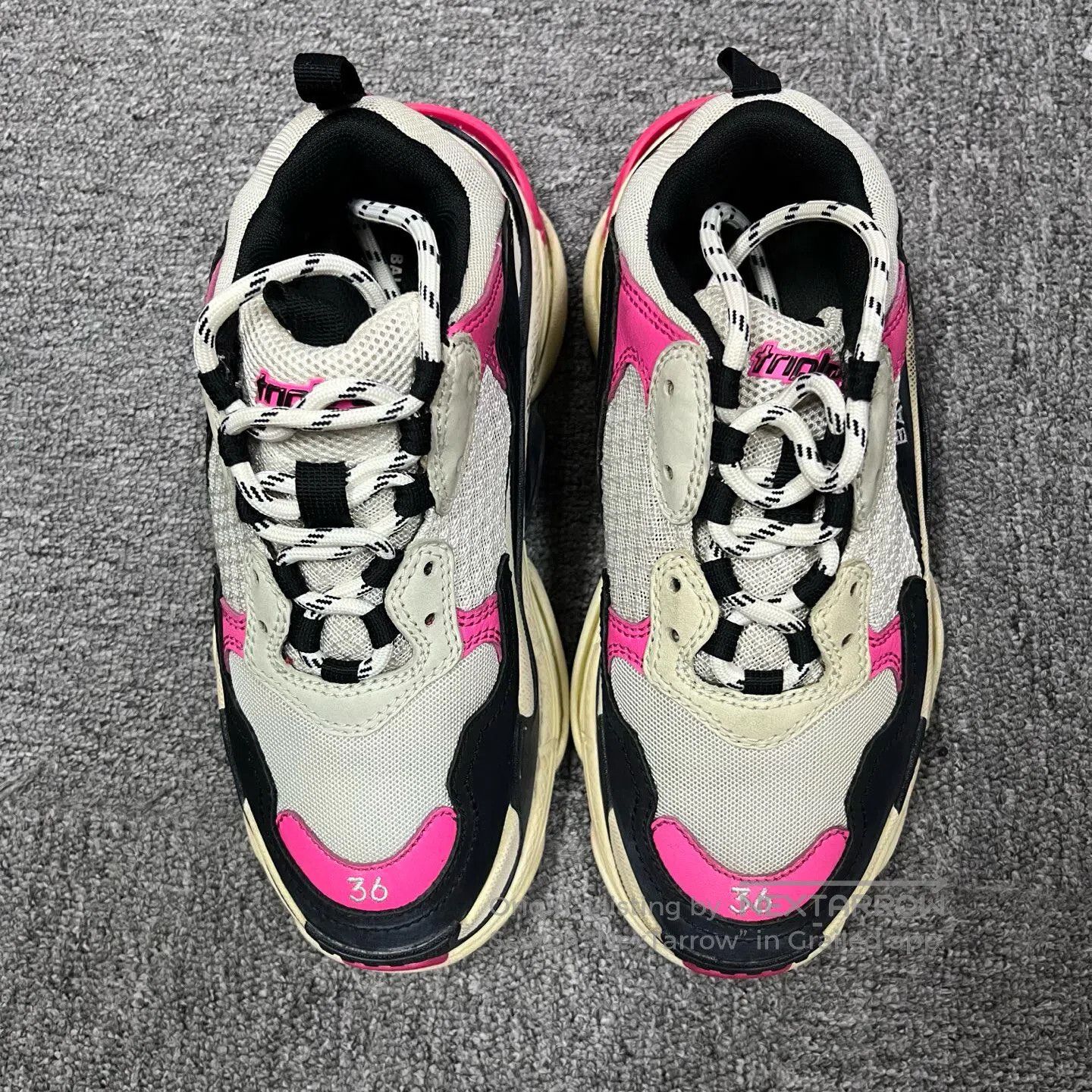 Balenciaga Balenciaga Triple S mesh low-top dad shoes| Size US 5.5 / IT 35.5 - 2 Thumbnail