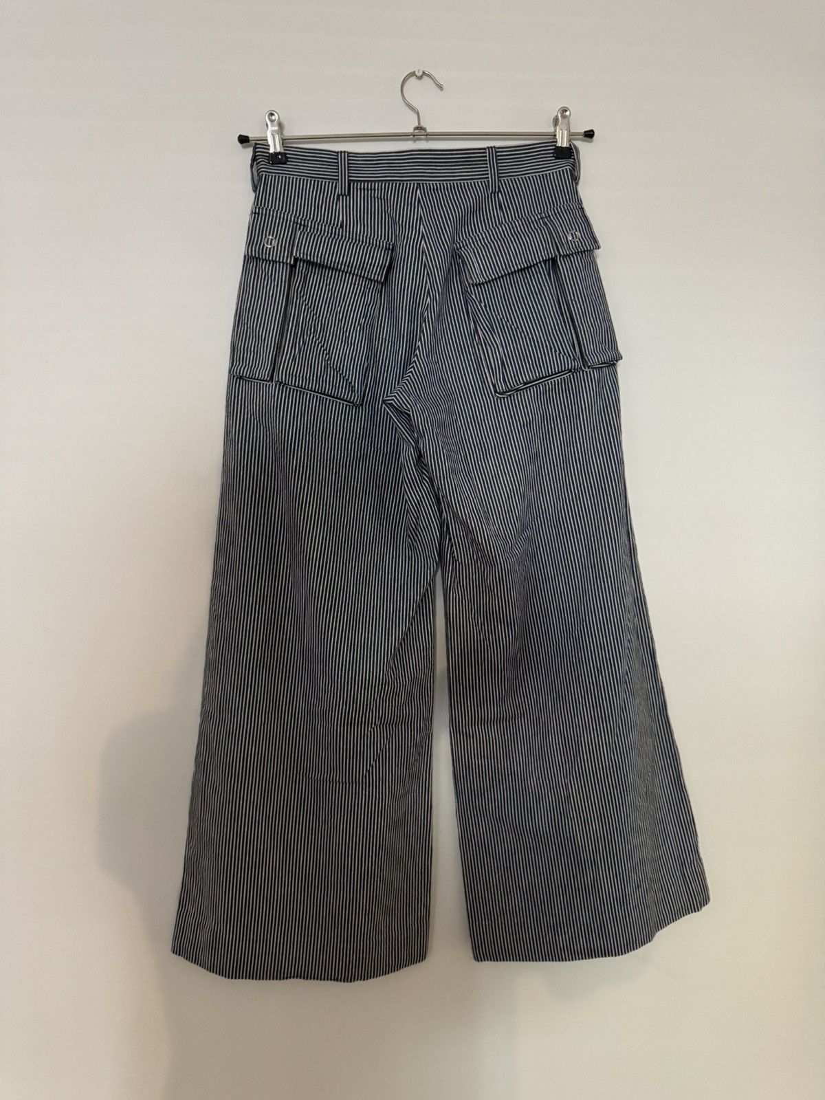 Undercover Undercover SS06 "To The Universe" striped wide pants Size US 27 - 7 Thumbnail