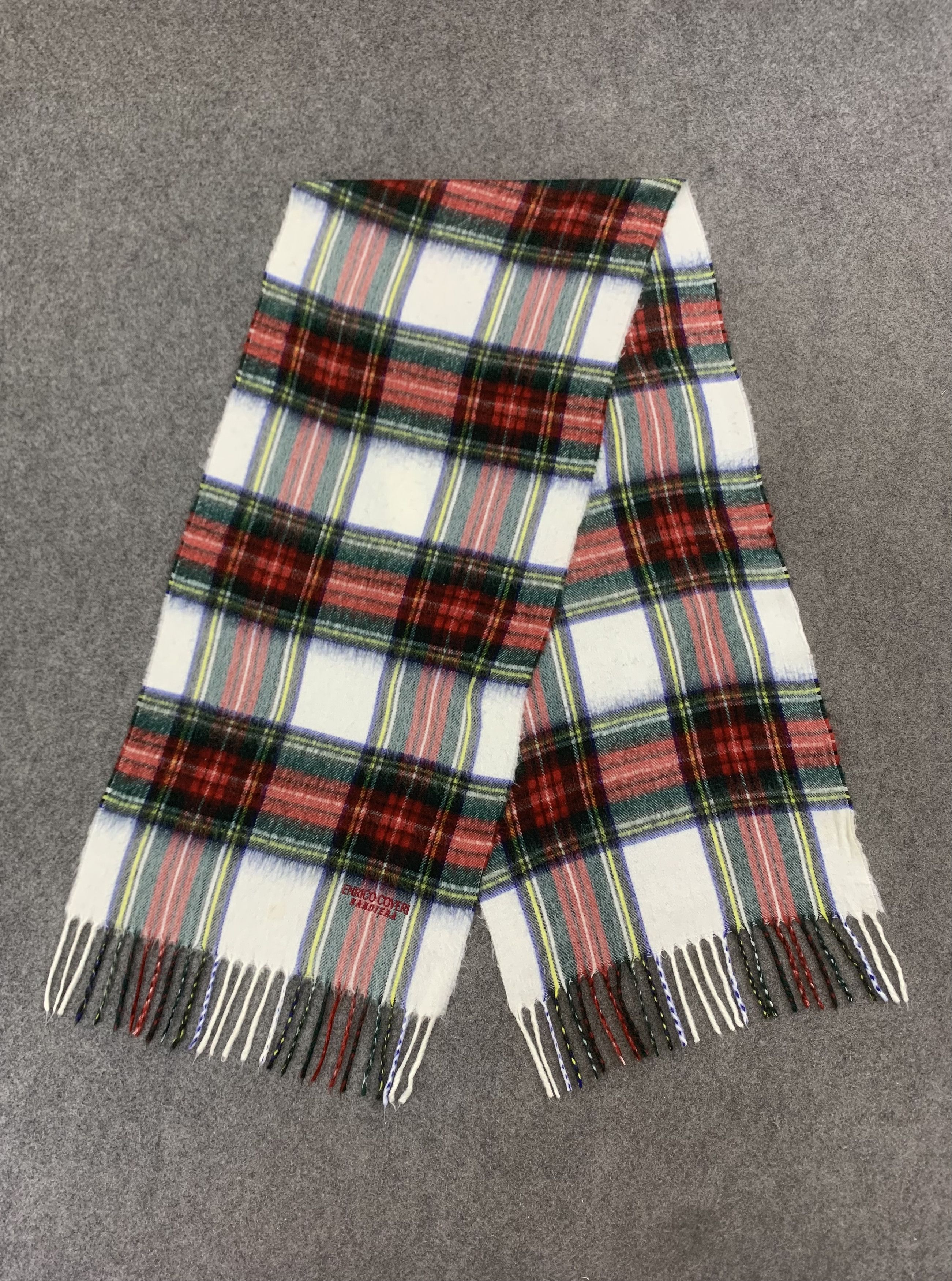 Enrico Coveri Enrico Coveri Scarf Wool Muffler Neck Wrap BL9256 Size ONE SIZE - 4 Thumbnail