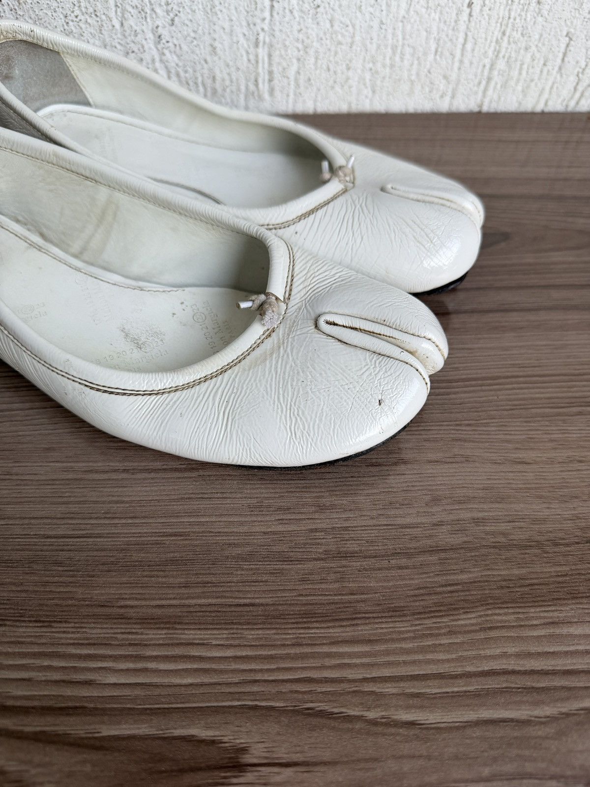 Maison Margiela Tabi ballet patent leather flats Size US 6 / IT 36 - 6 Thumbnail
