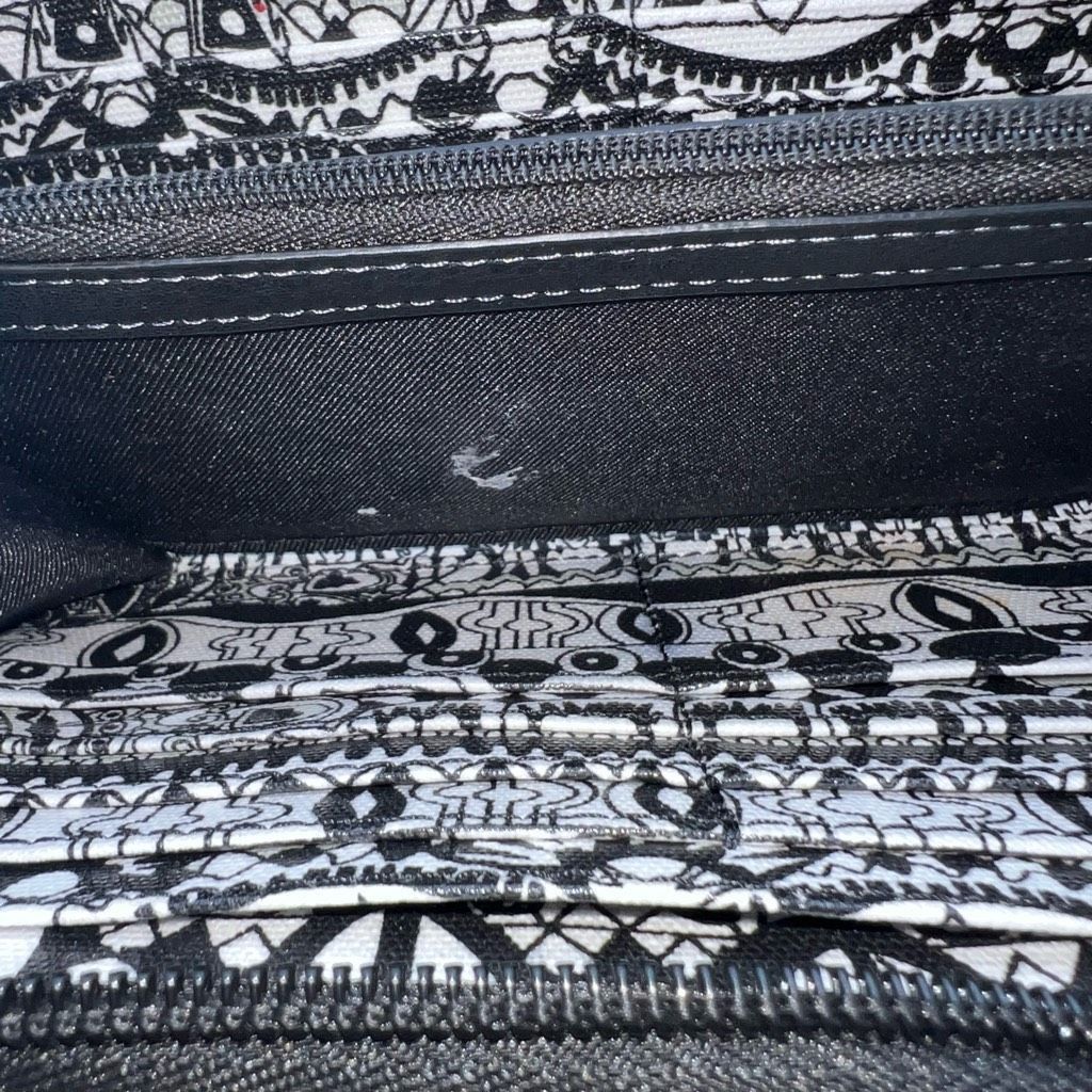 Other Sakroots Black and White Ikat Print Long Zip Wallet/Wristlet Size ONE SIZE - 7 Thumbnail