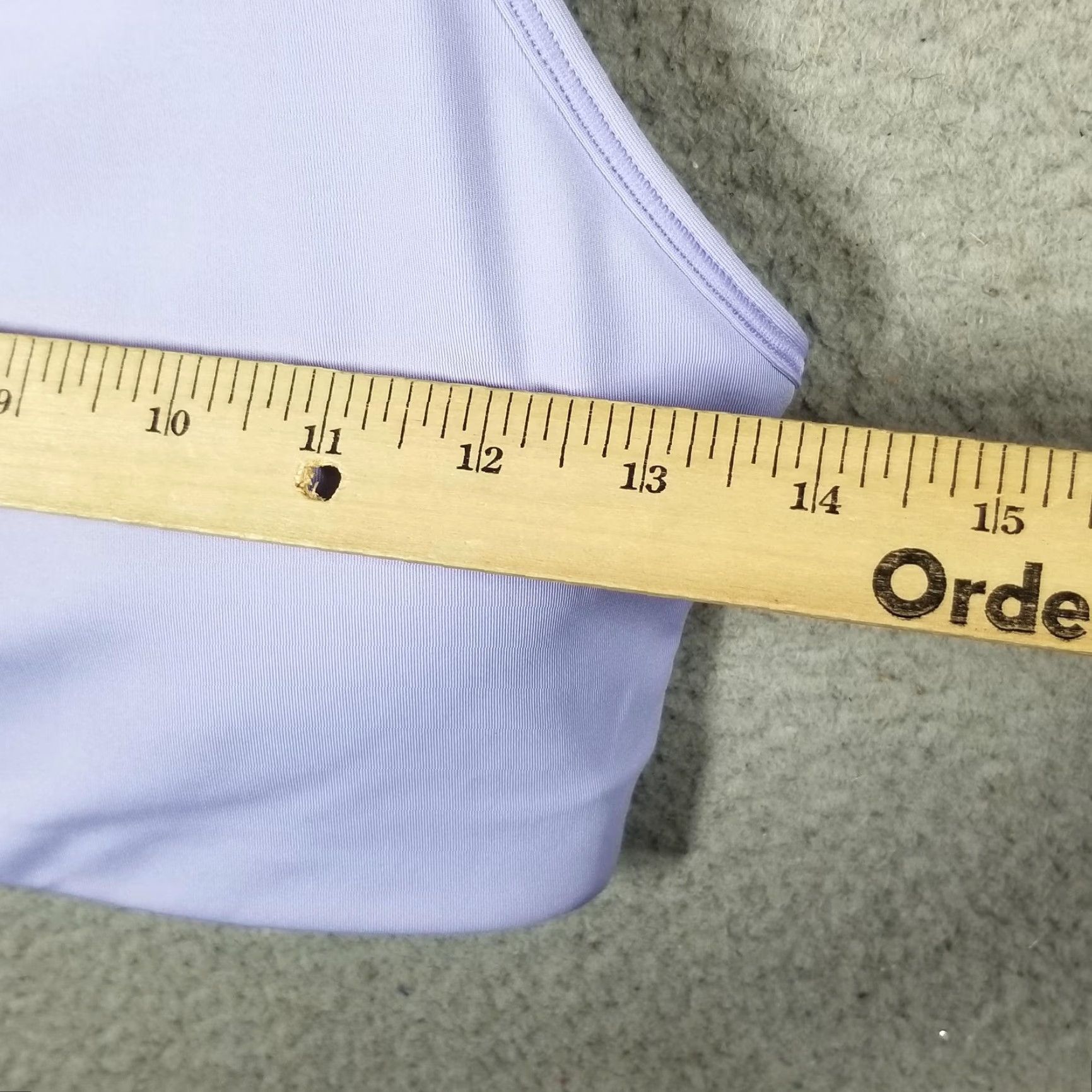 Nike Nike Dri-FIT Sports Bra Womens Medium Purple FB1123-581 Racerback Athletic Gym Size ONE SIZE - 6 Thumbnail